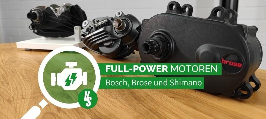 Full-Power Motorenvergleich