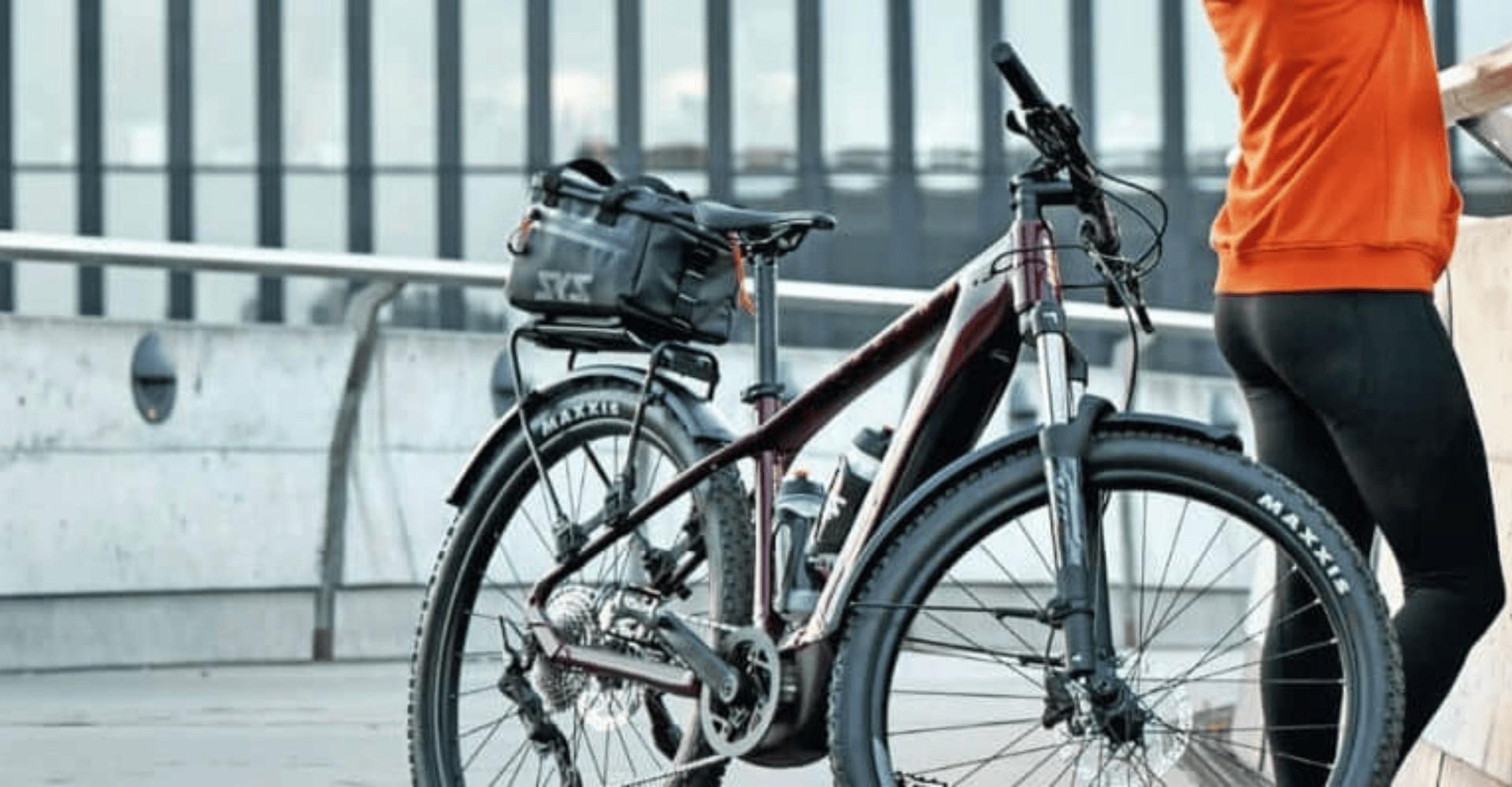 Optimieren Sie Ihr E-Bike mit dem robusten SKS Gepäckträgersystem. Perfekt für Pendler und Radreisen.