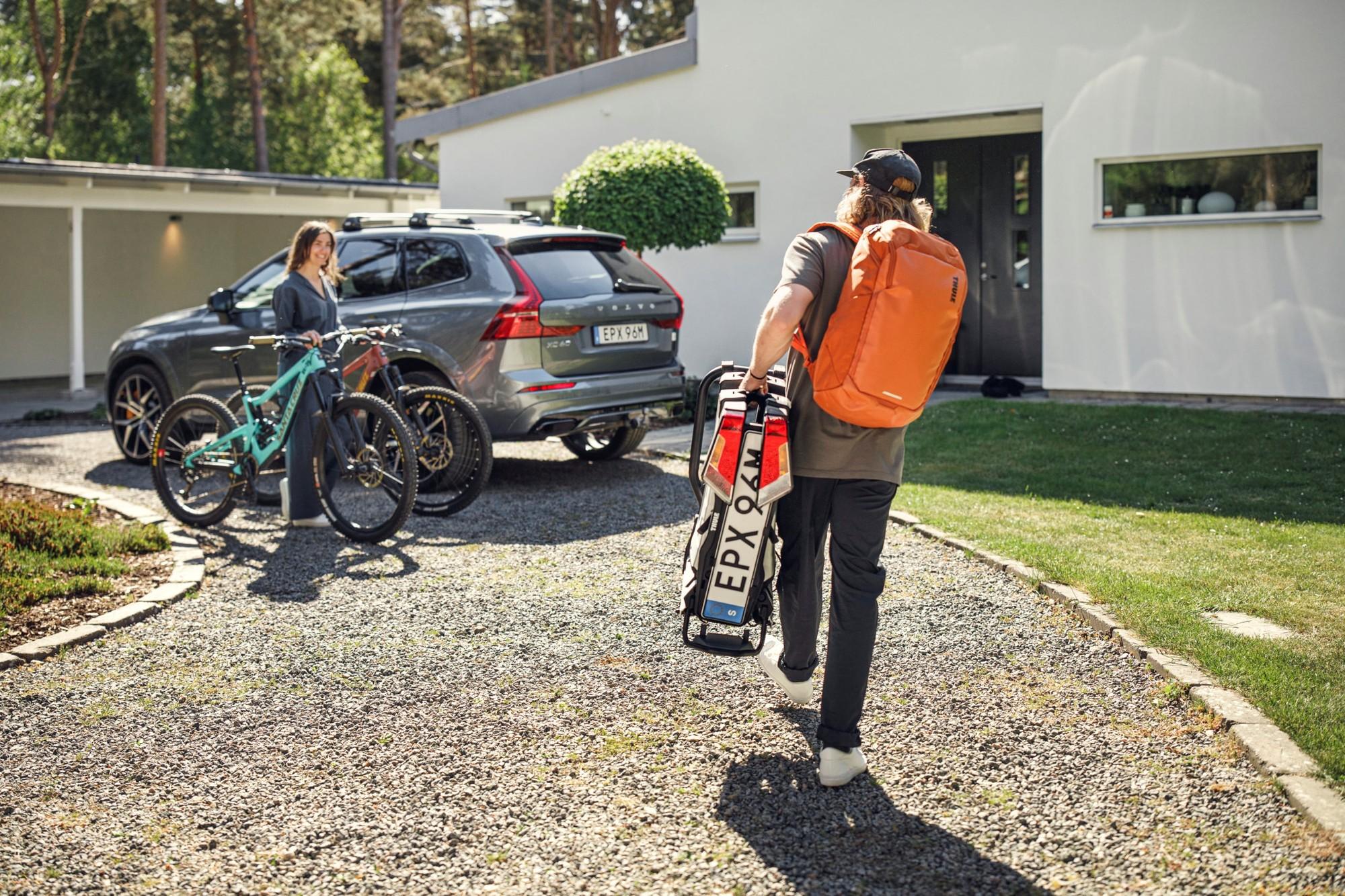 Das Bild zeigt einen Thule EasyFold XT Anhänger