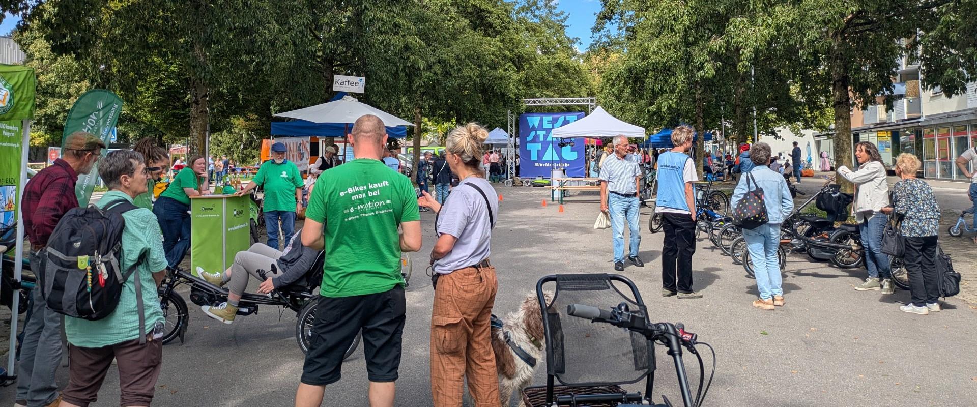 Ein schöner Tag in Ravensburg mit einer e-Bike Veranstaltung