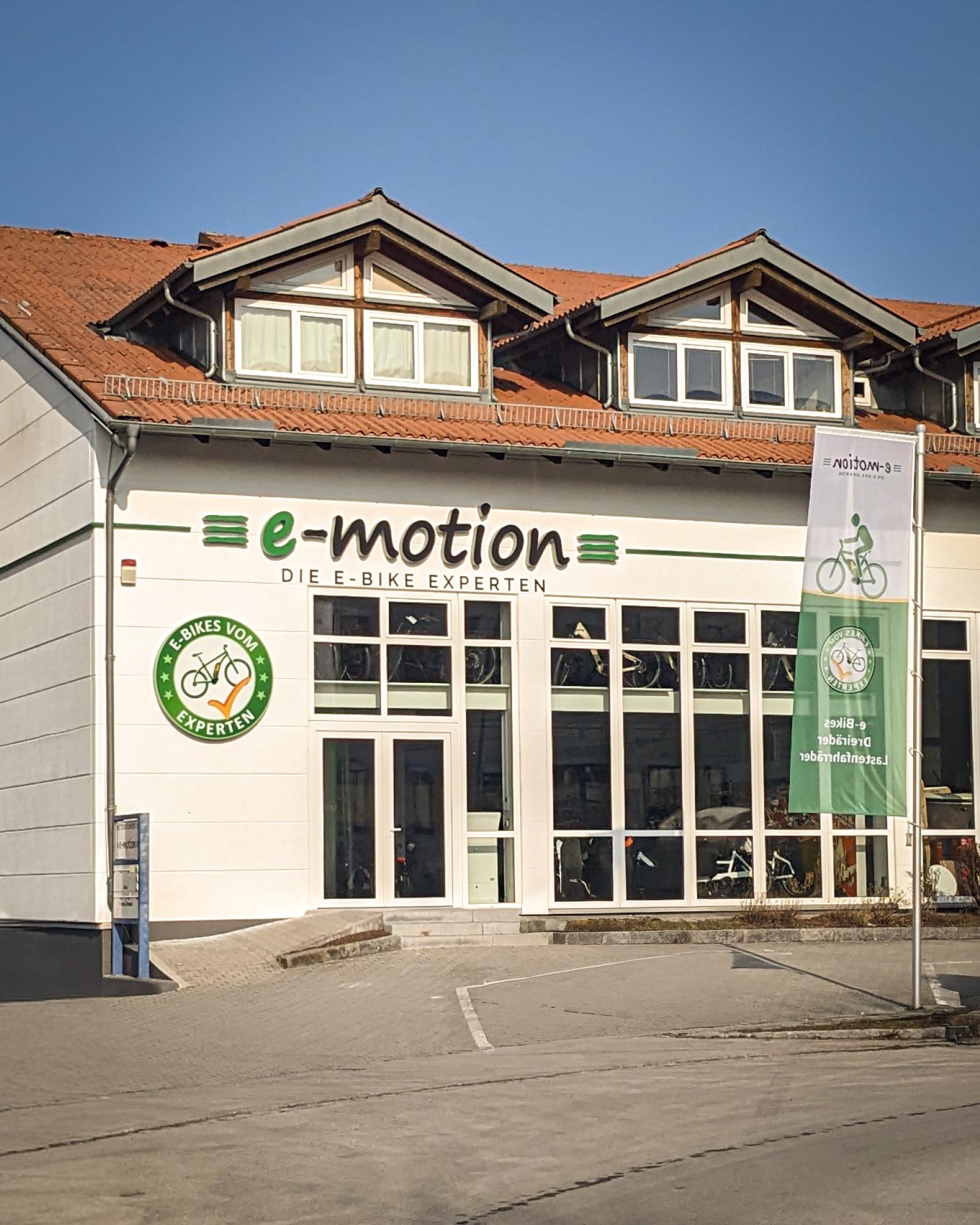 Die e-motion e-Bike Welt München-Süd von außen