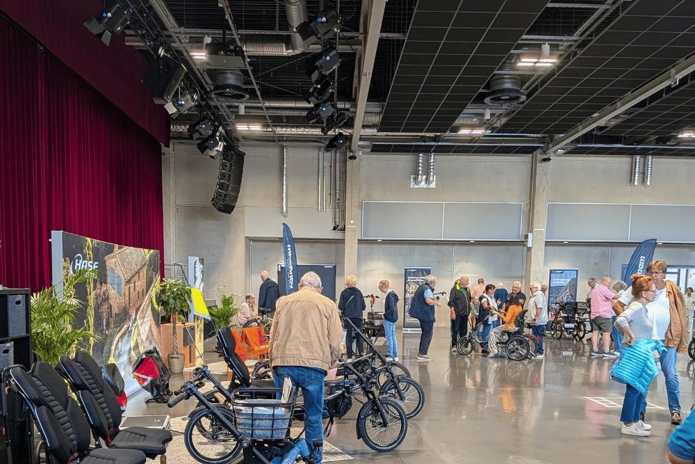 E-Bike und Dreirad-Präsentation auf der Messe in Meckenheim