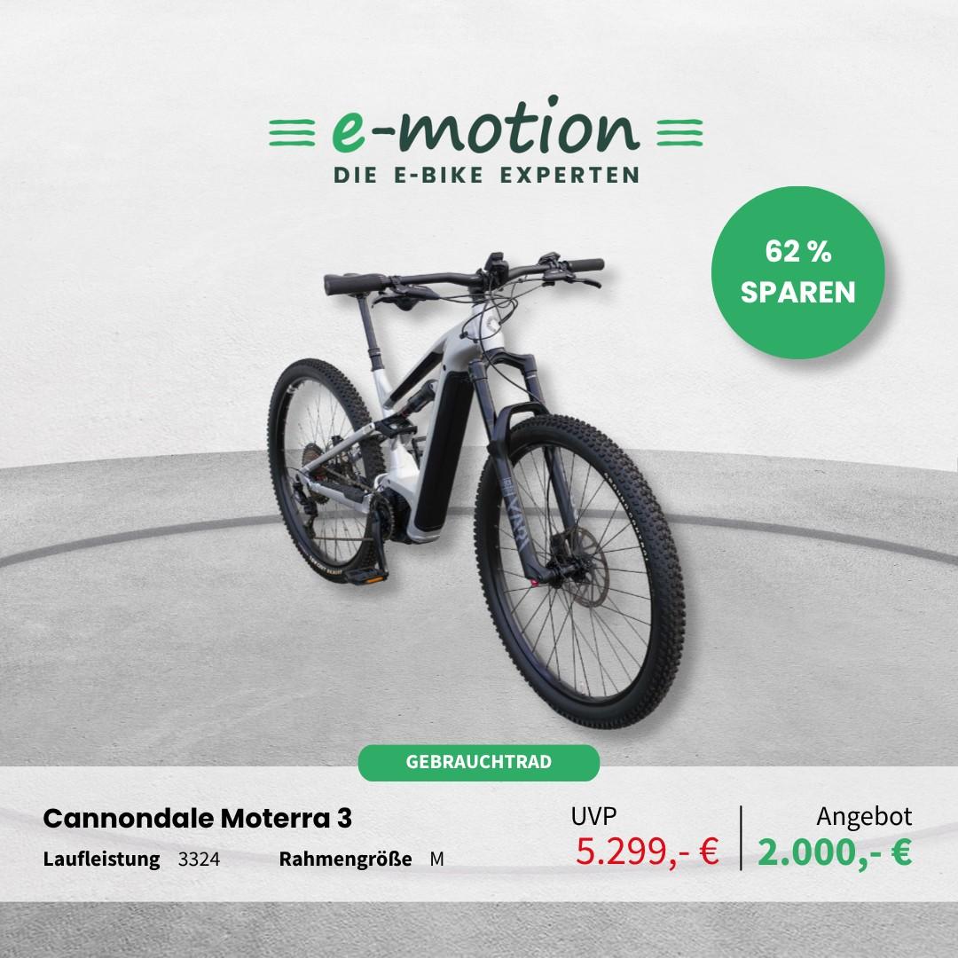 Gebrauchtrad Cannondale Moterrra 3 Produktbild in Pulheim
