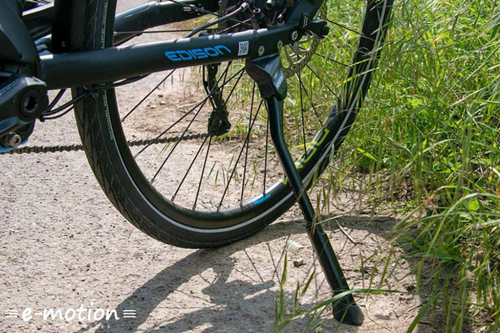 Nahansicht ausgeklappter Ständer