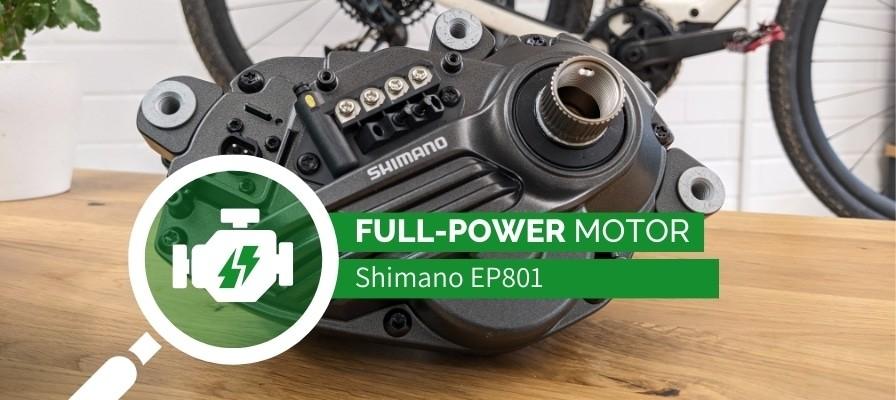 Full-Power Motor - Shimano EP801 Motor