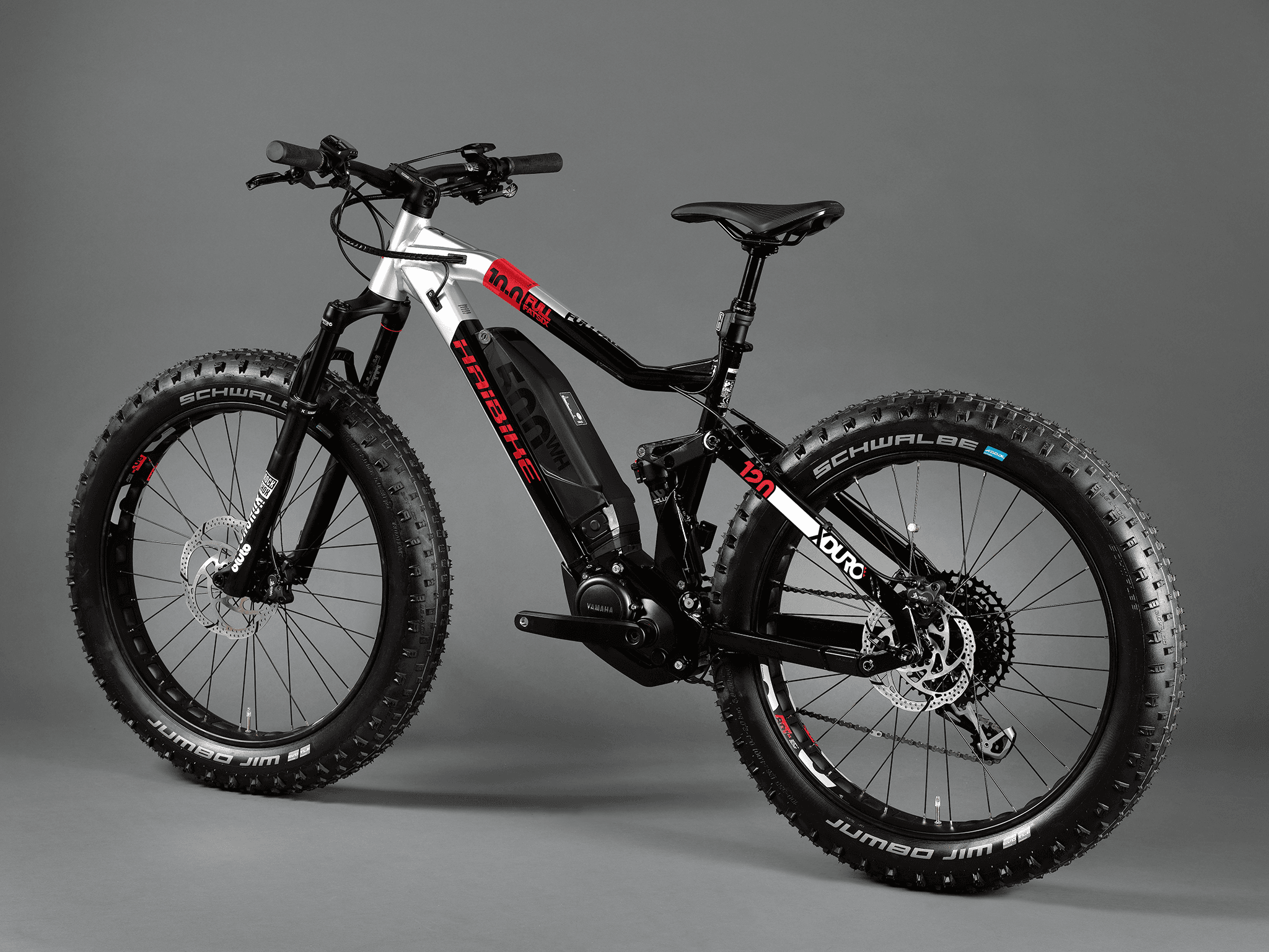 Das Haibike XDURO FatSix ist quas der Geländewagen unter den e-Mountainbikes.