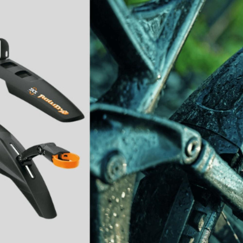 Entdecken Sie die robusten SKS Schutzbleche für optimalen Spritzschutz bei jedem Wetter. Perfekt für Radfahrer, die