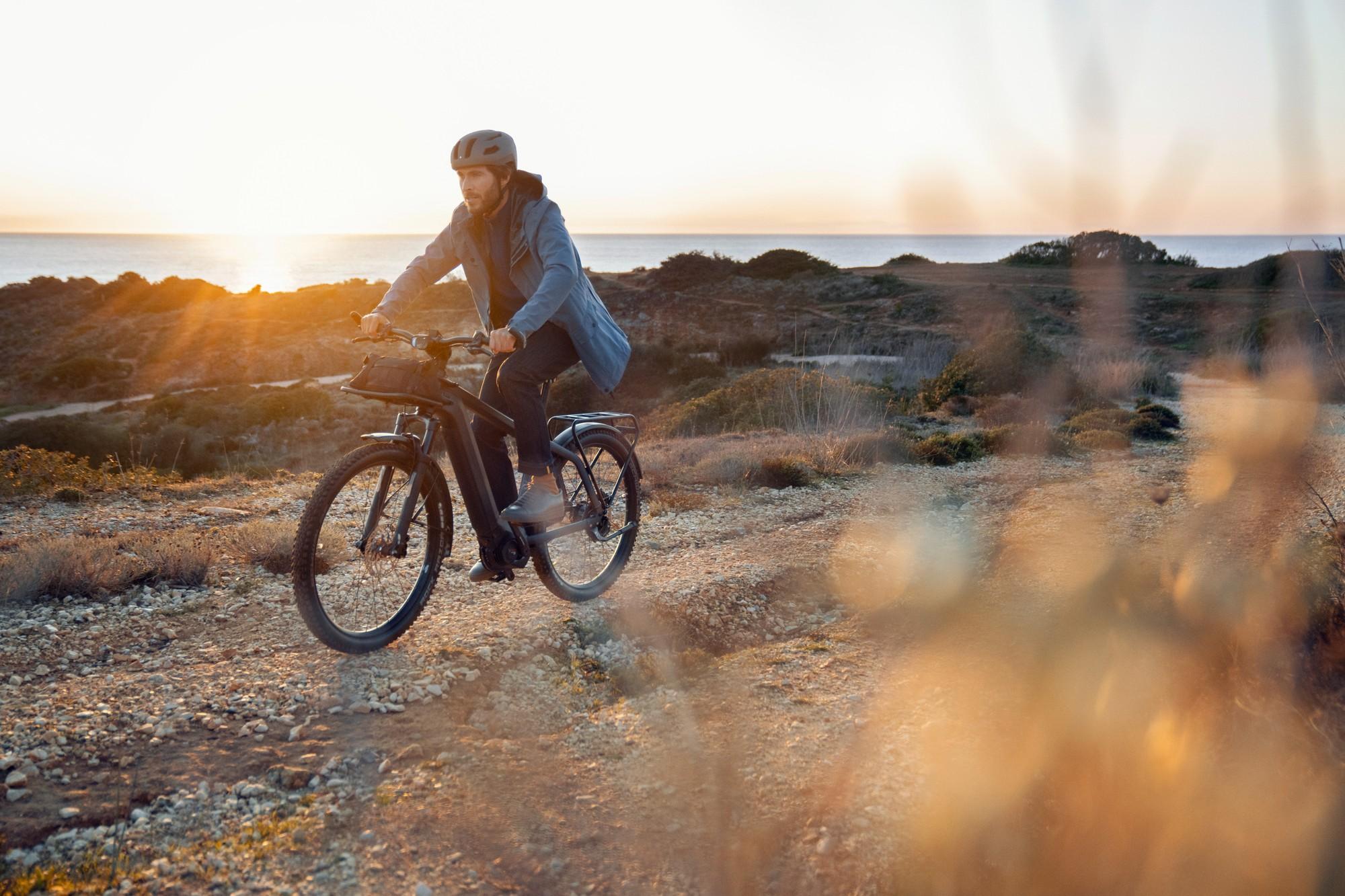 Frank fährt mit seinem Riese & Müller MY2020 Charger 3 e-Bike von Hamburg bis nach Venedig.