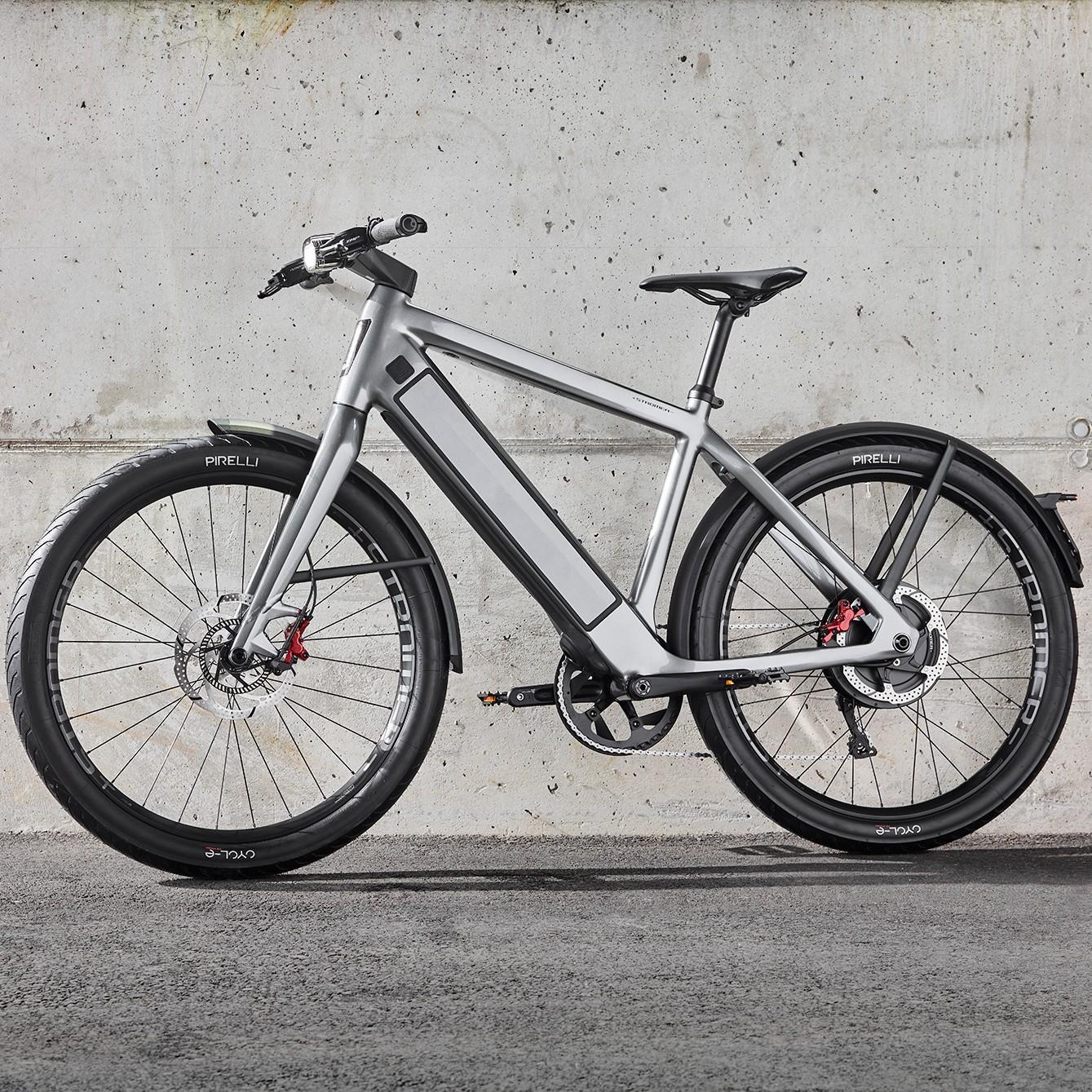 Quadratischer Zuschnitt von: Stromer ST5 E-Bike mit ABS-System