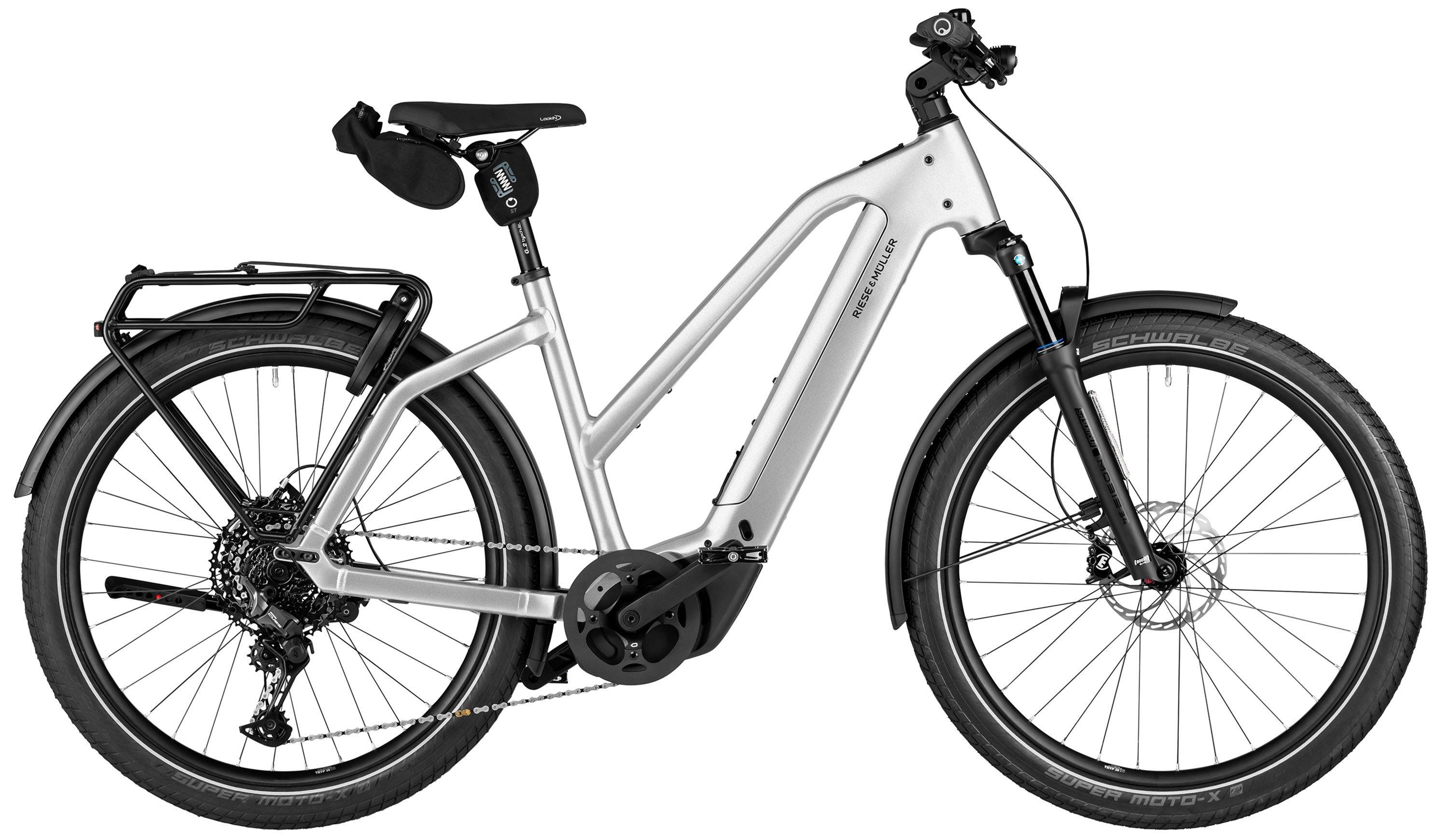 Riese & Müller Charger5 Mixte touring Grau/Silber – Image 1