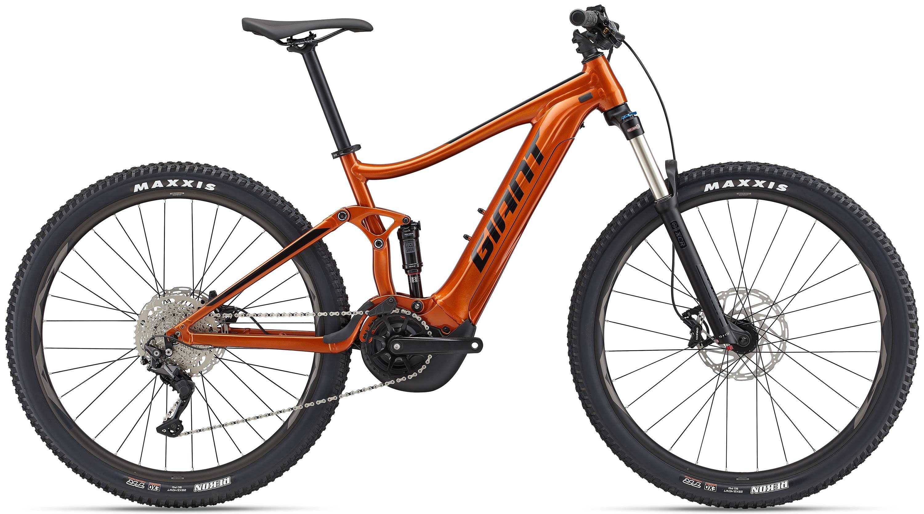 Giant Stance E+ 2 Schwarz/Rot/Orange