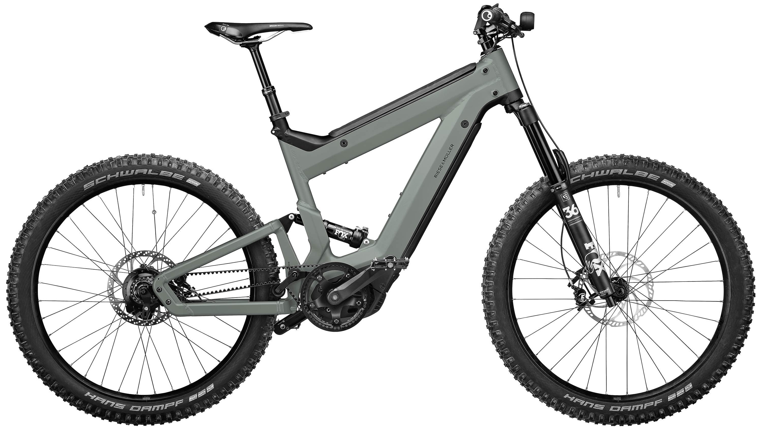 Riese & Müller Superdelite mountain rohloff Grau/Grün