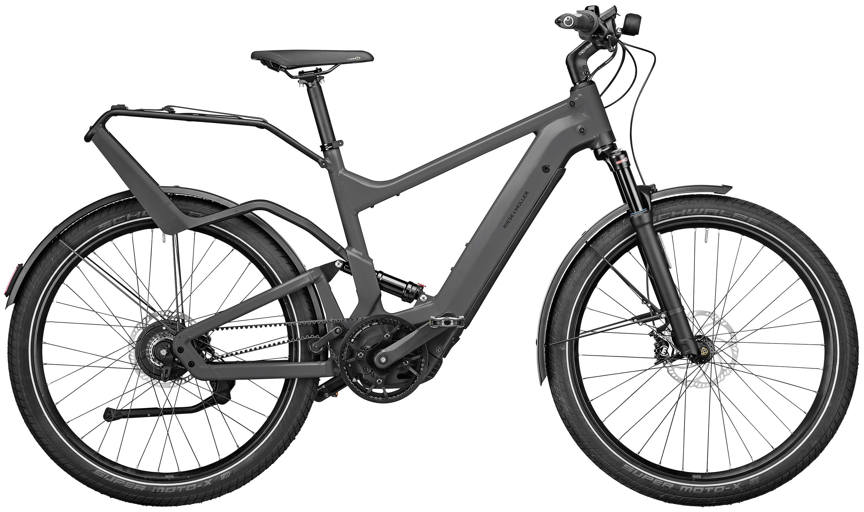 Riese & Müller Delite GT vario Schwarz/Anthrazit/Grau