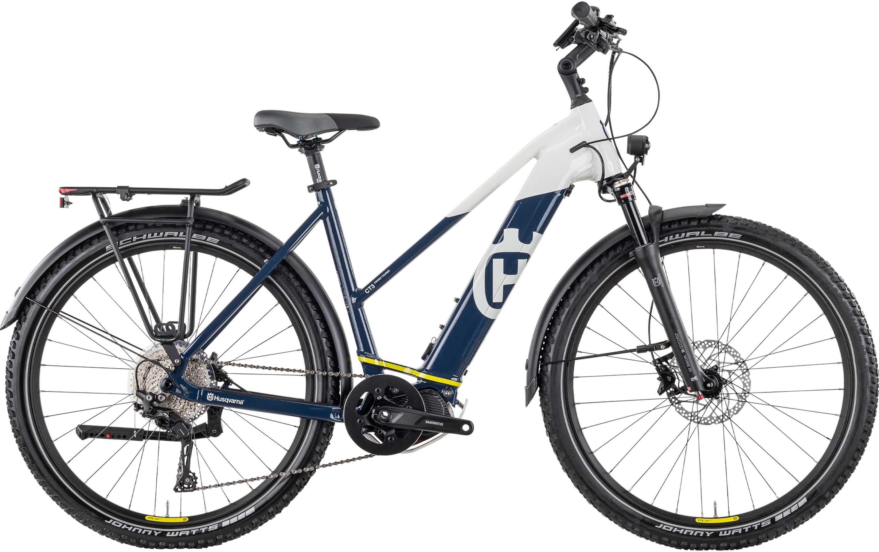 Husqvarna Cross Tourer CT3 Weiß/Blau – Image 1