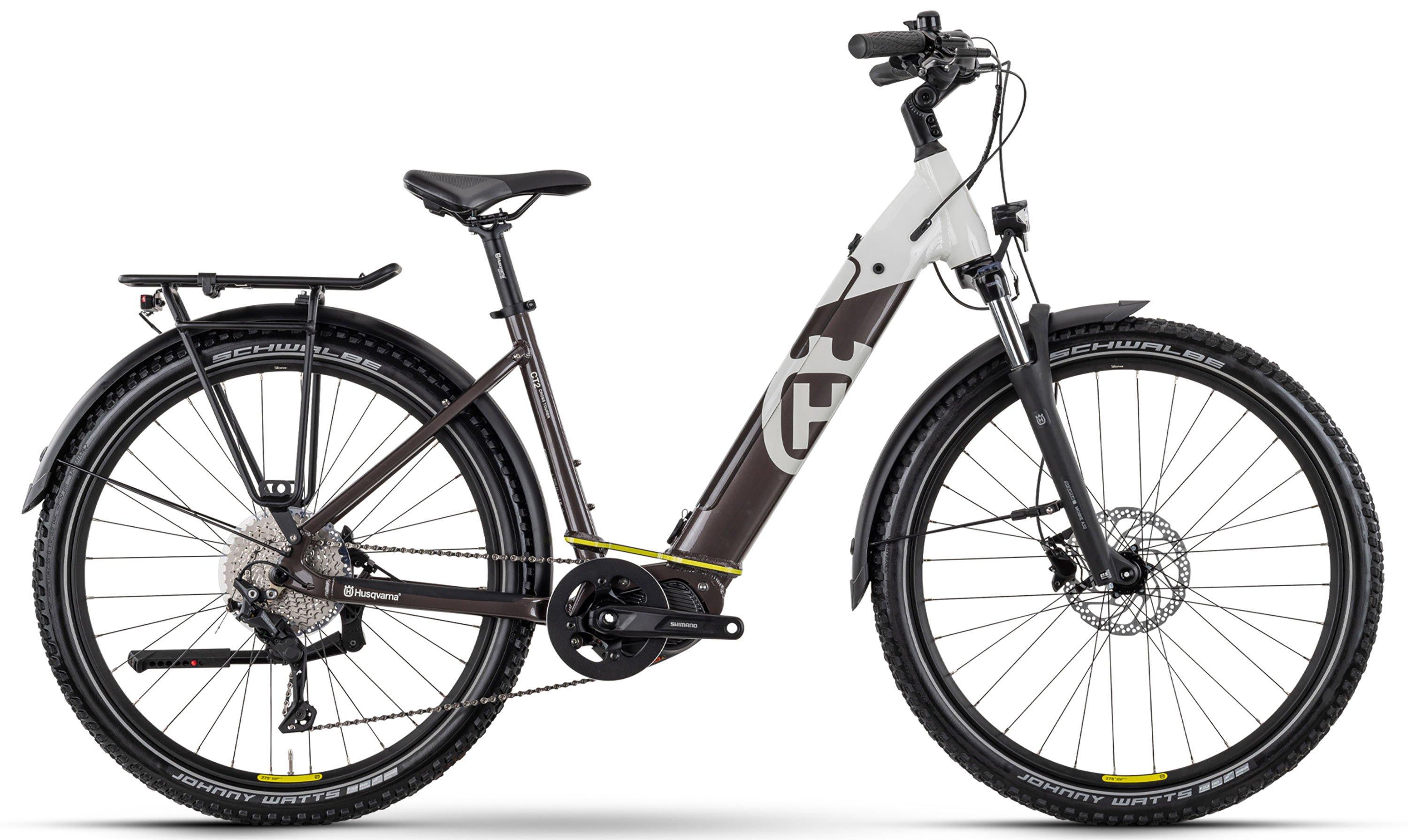 Husqvarna Cross Tourer CT2 Weiß/Grau/Braun/Bronze – Image 1