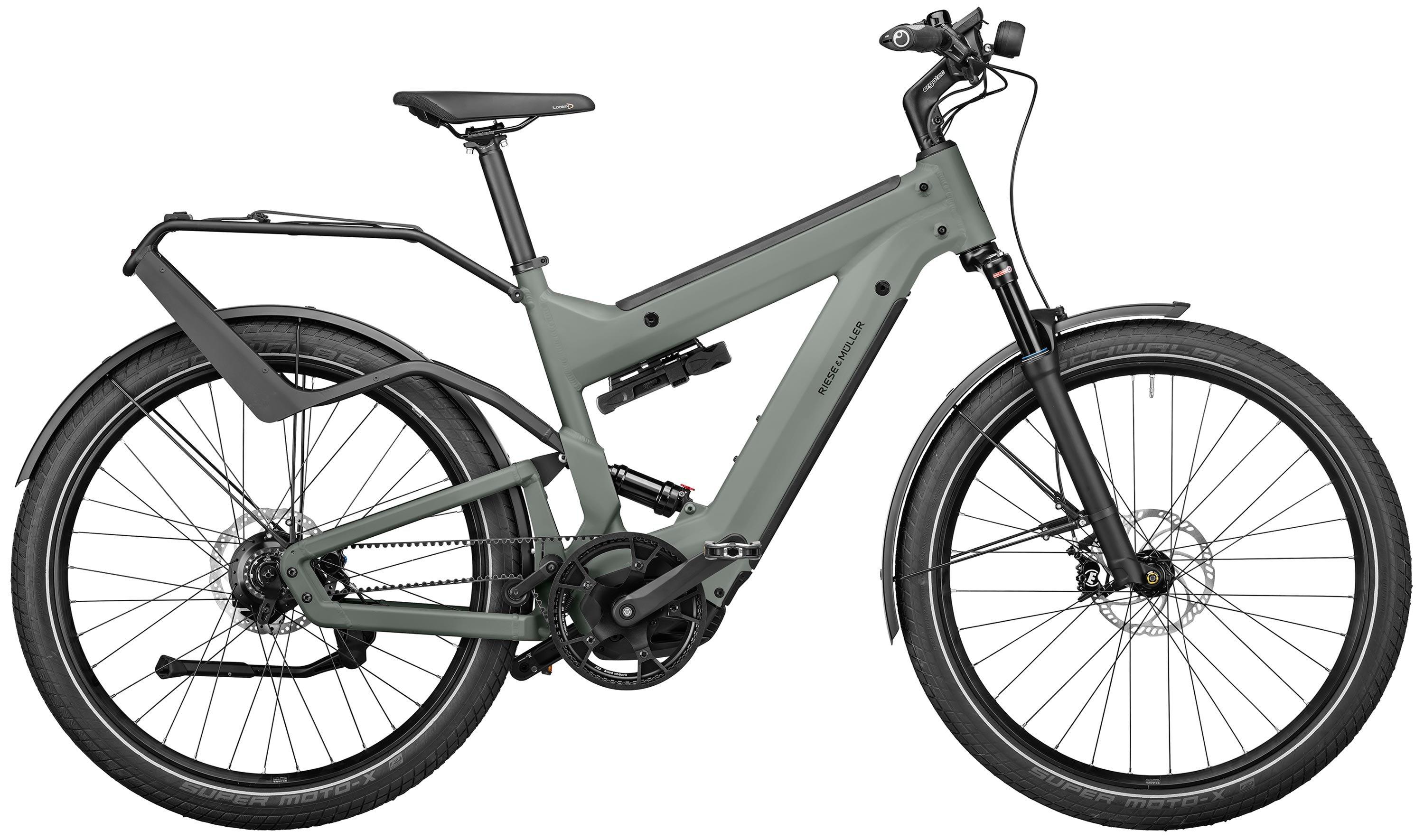Riese & Müller Superdelite GT rohloff Grau/Grün