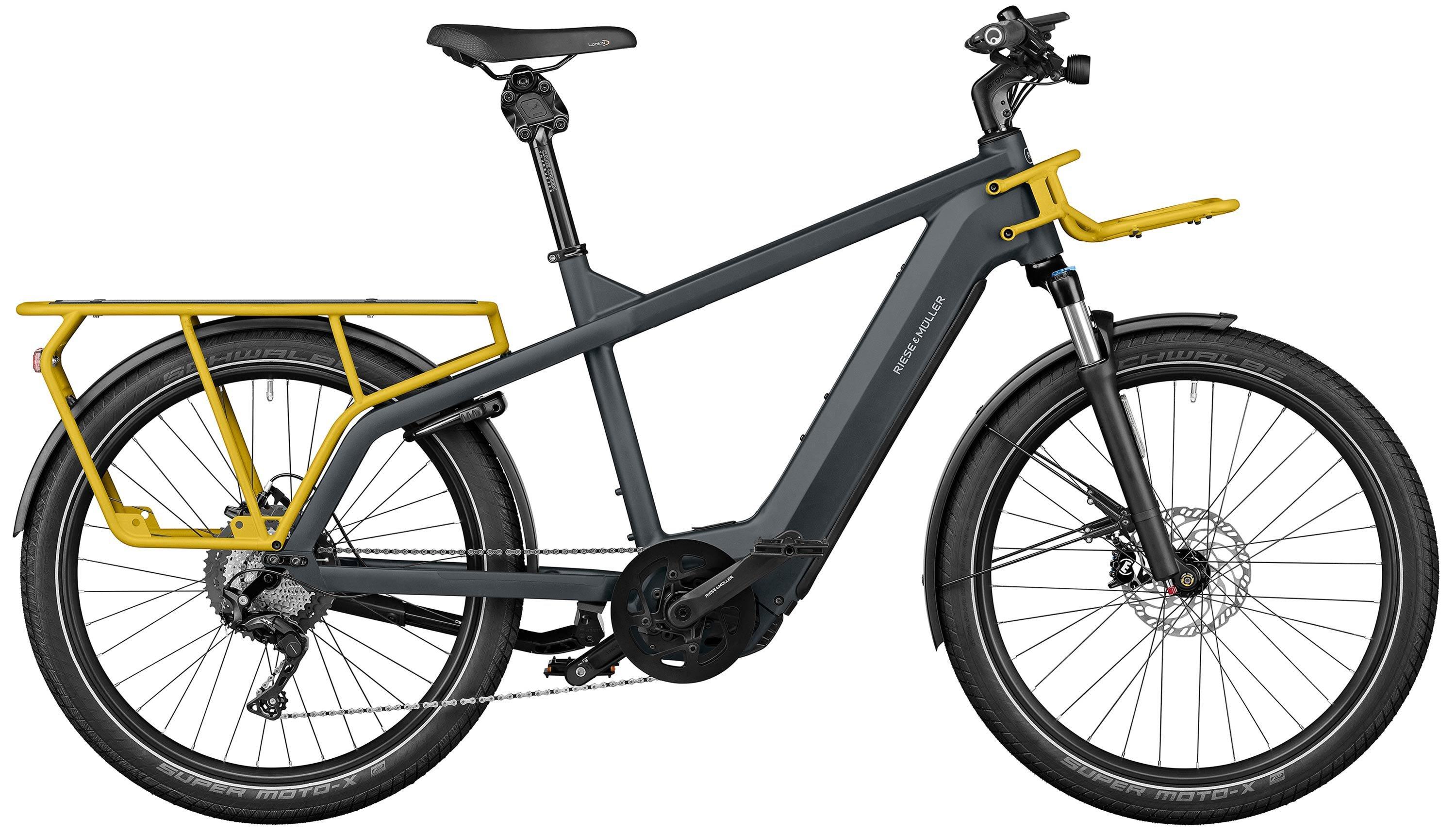 Riese & Müller Multicharger GT touring 750 Anthrazit/Grau/Gelb