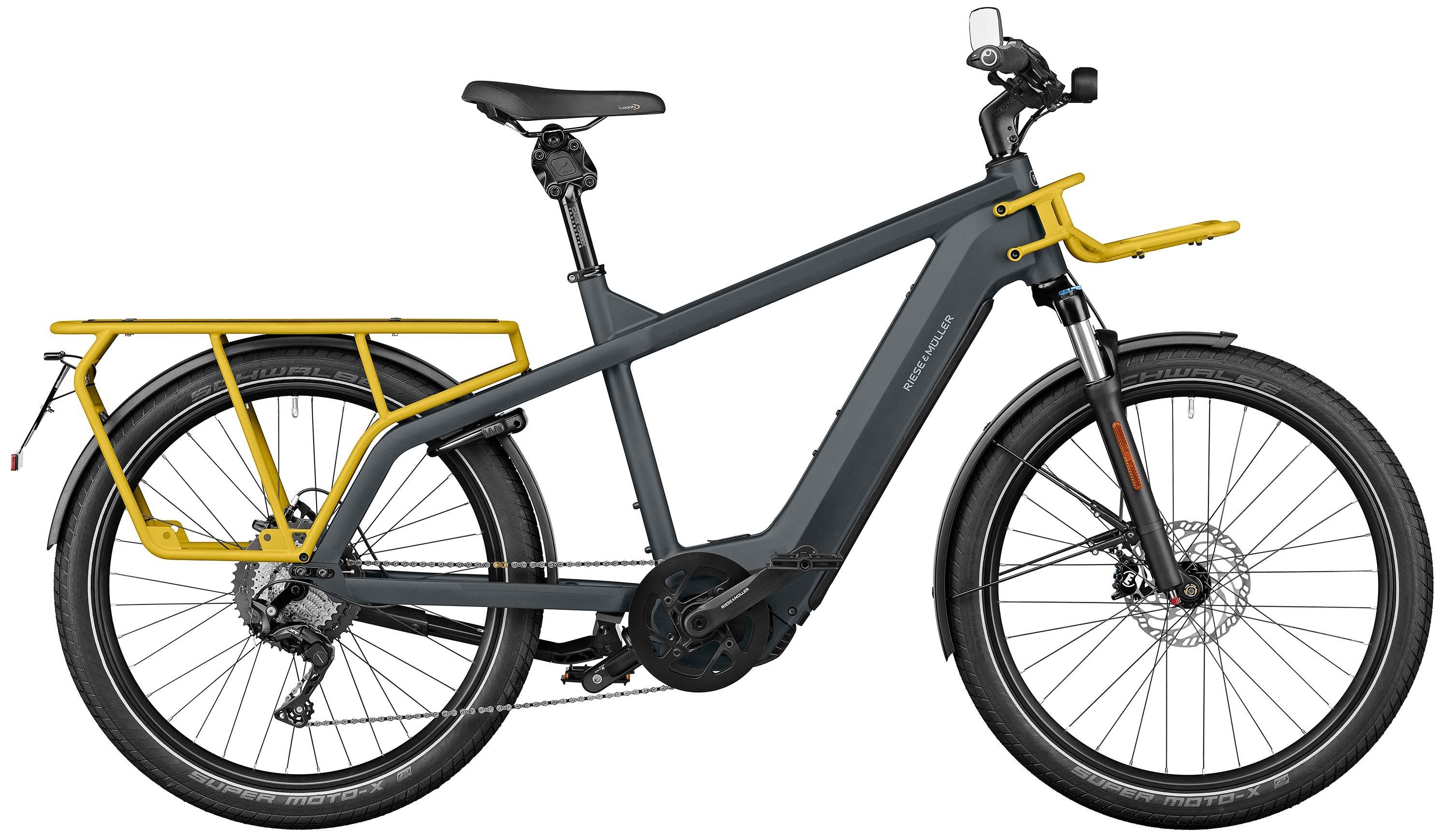 Riese & Müller Multicharger GT touring HS Anthrazit/Grau/Gelb