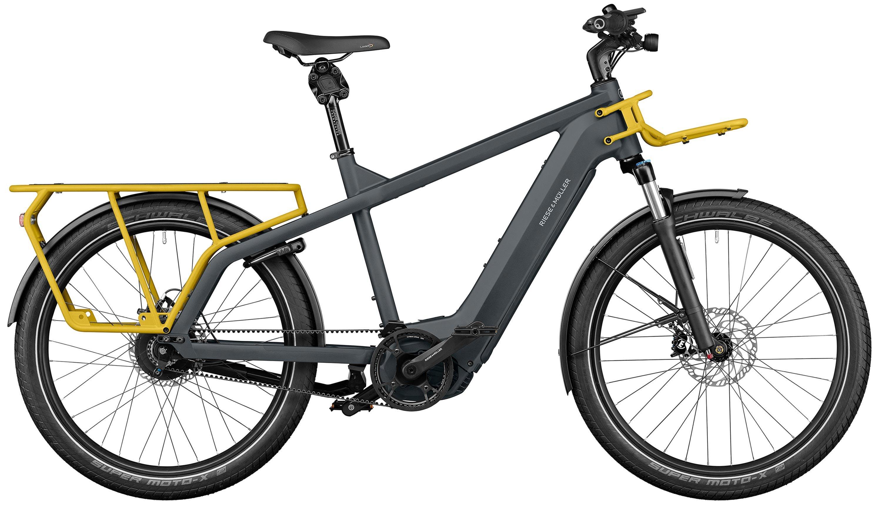 Riese & Müller Multicharger GT vario 750 Anthrazit/Grau/Gelb