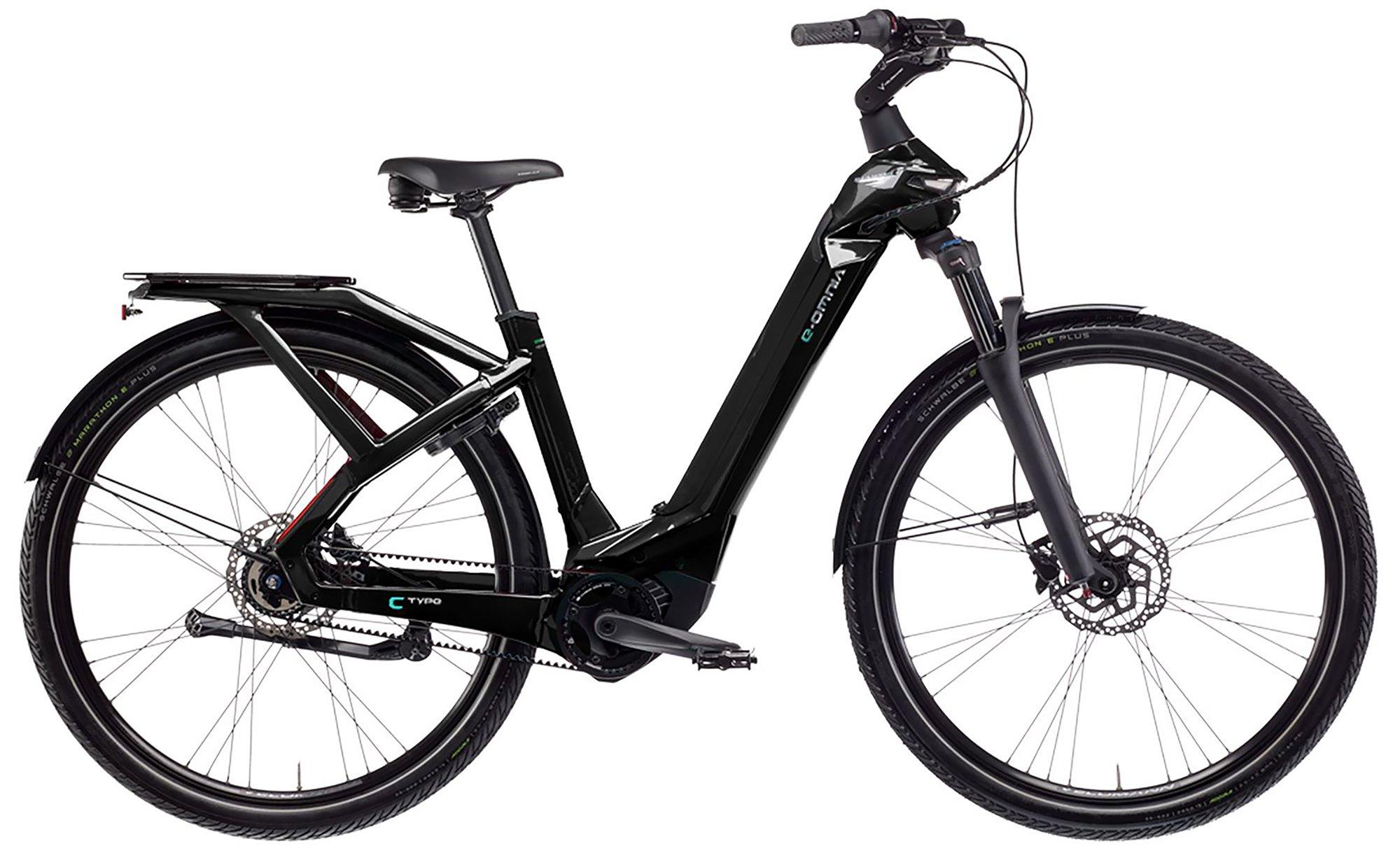 Bianchi E-Omnia C-Type Deore 10 500 Schwarz/Anthrazit