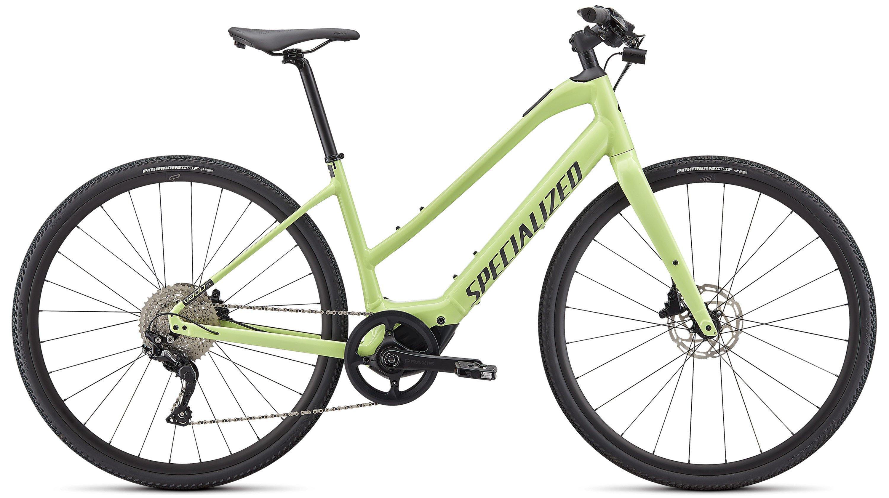 Specialized Turbo Vado SL 4.0 Step-Through Grün/Gelb