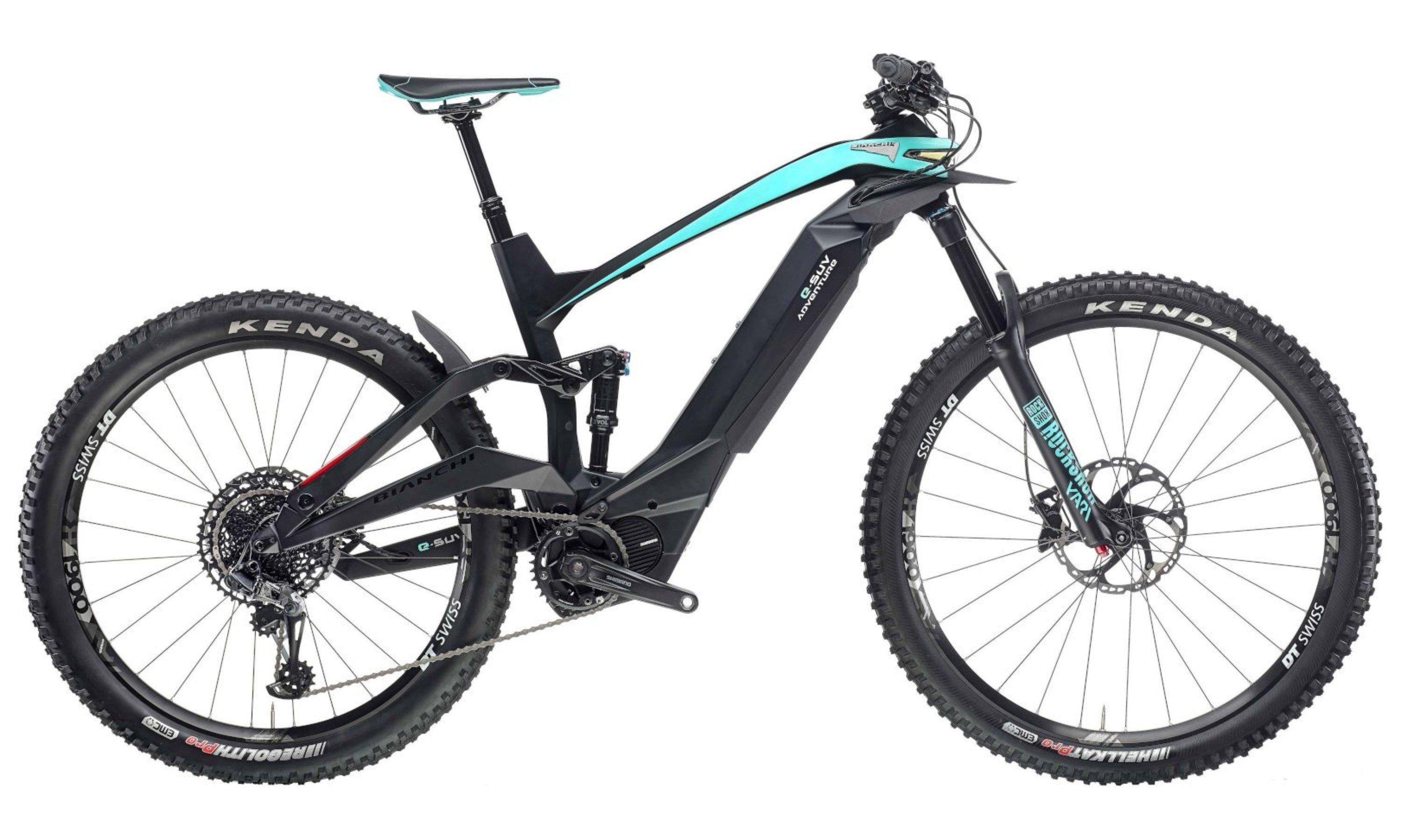 Bianchi E-SUV Adventure Schwarz/Blau/Türkis