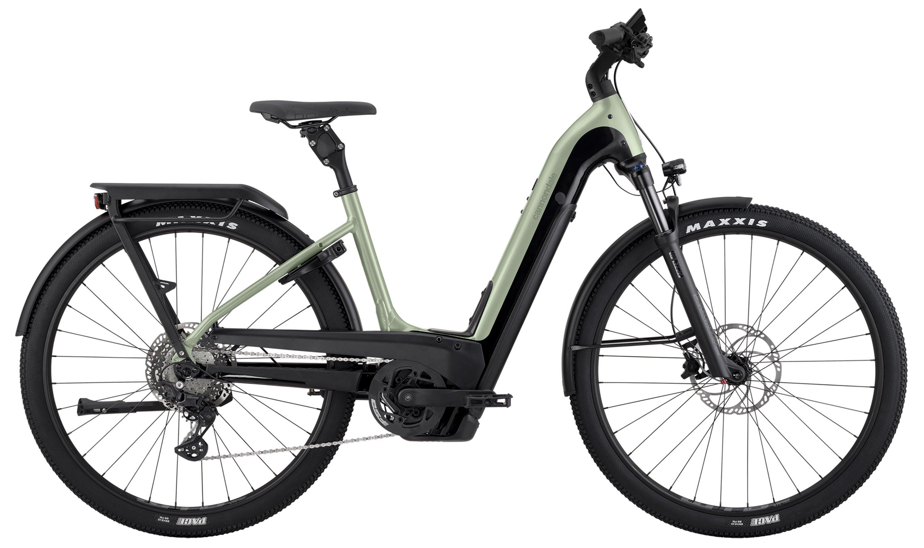 Cannondale Tesoro Neo X 1 Low Step-Thru Schwarz/Grün