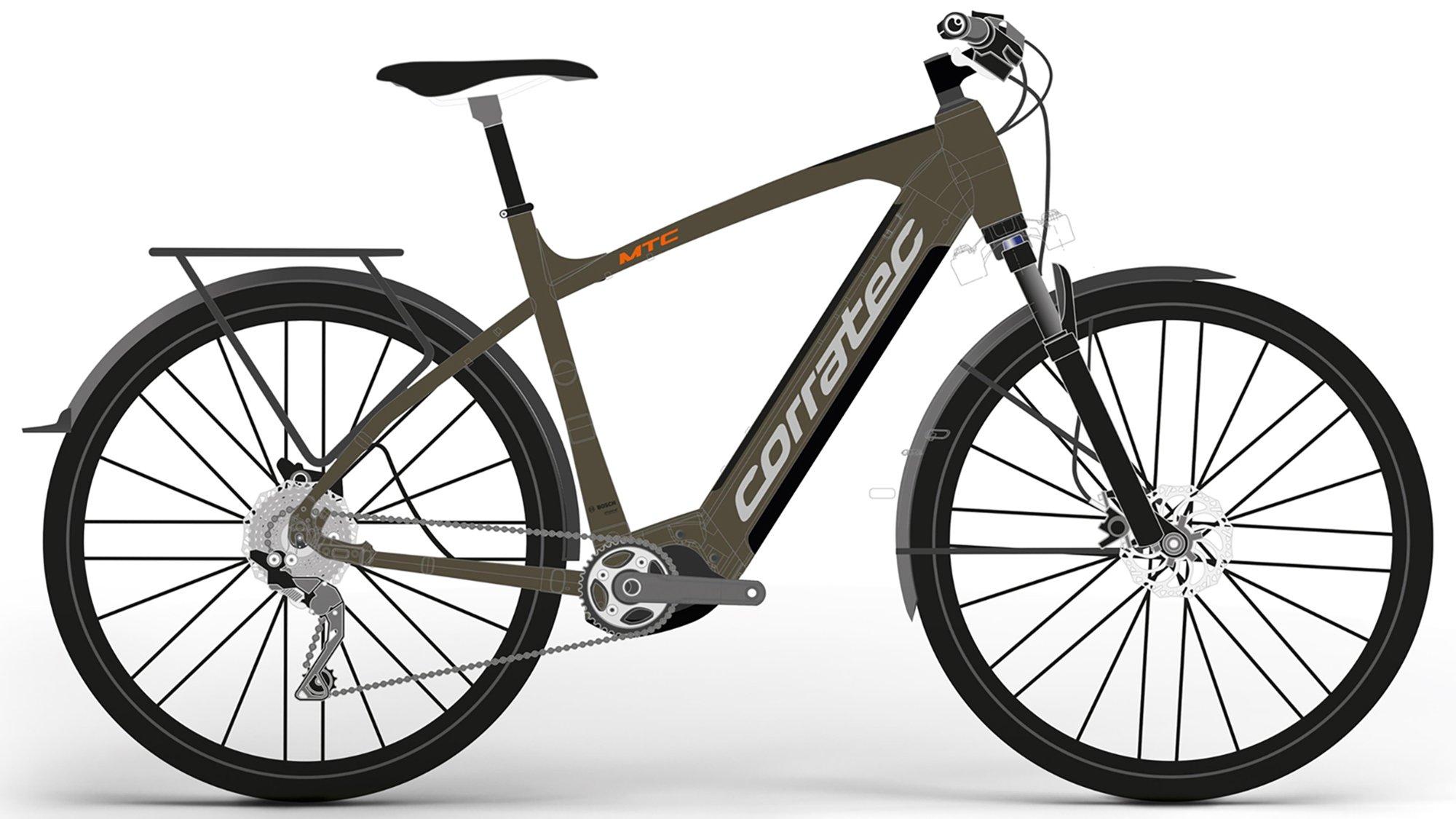 Corratec E-Power MTC Elite 12S SE 3.0 Gent Braun