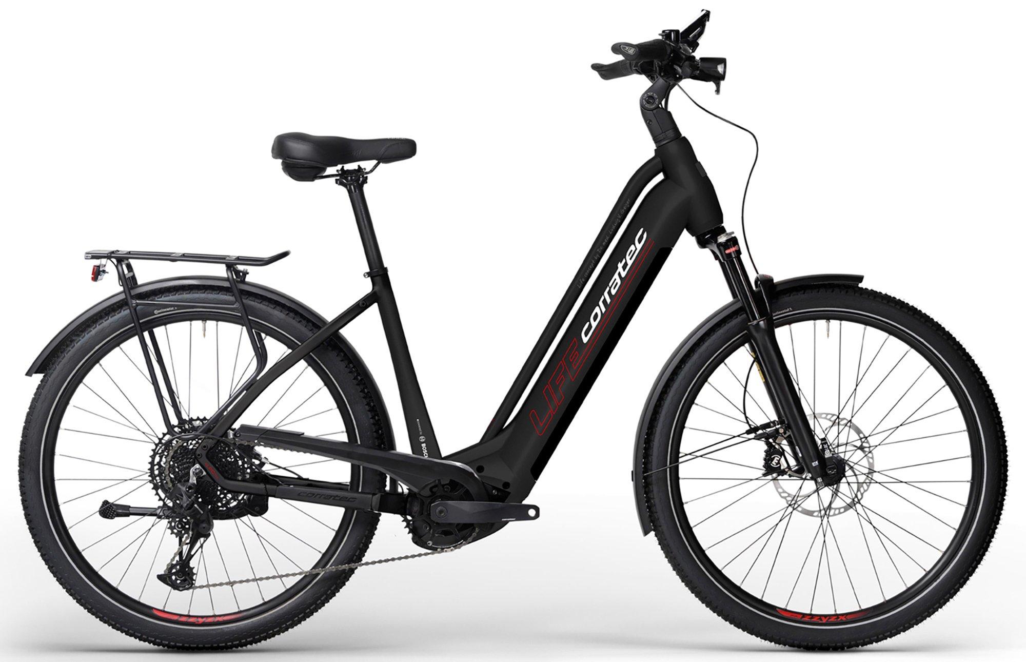 Corratec Life CX7 12S Weiß/Schwarz/Rot