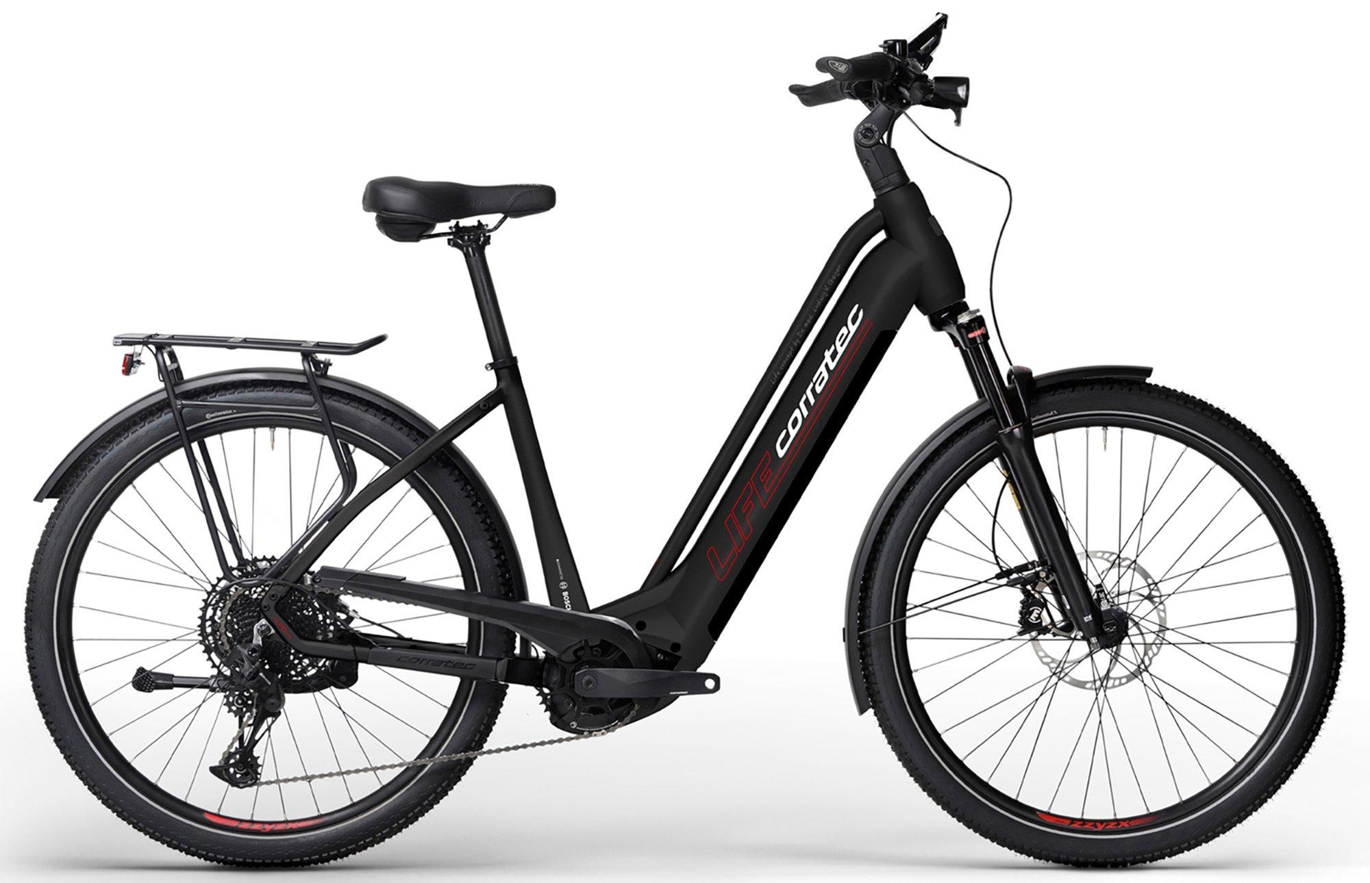 Corratec Life CX7 12S Connect ABS Weiß/Schwarz/Rot