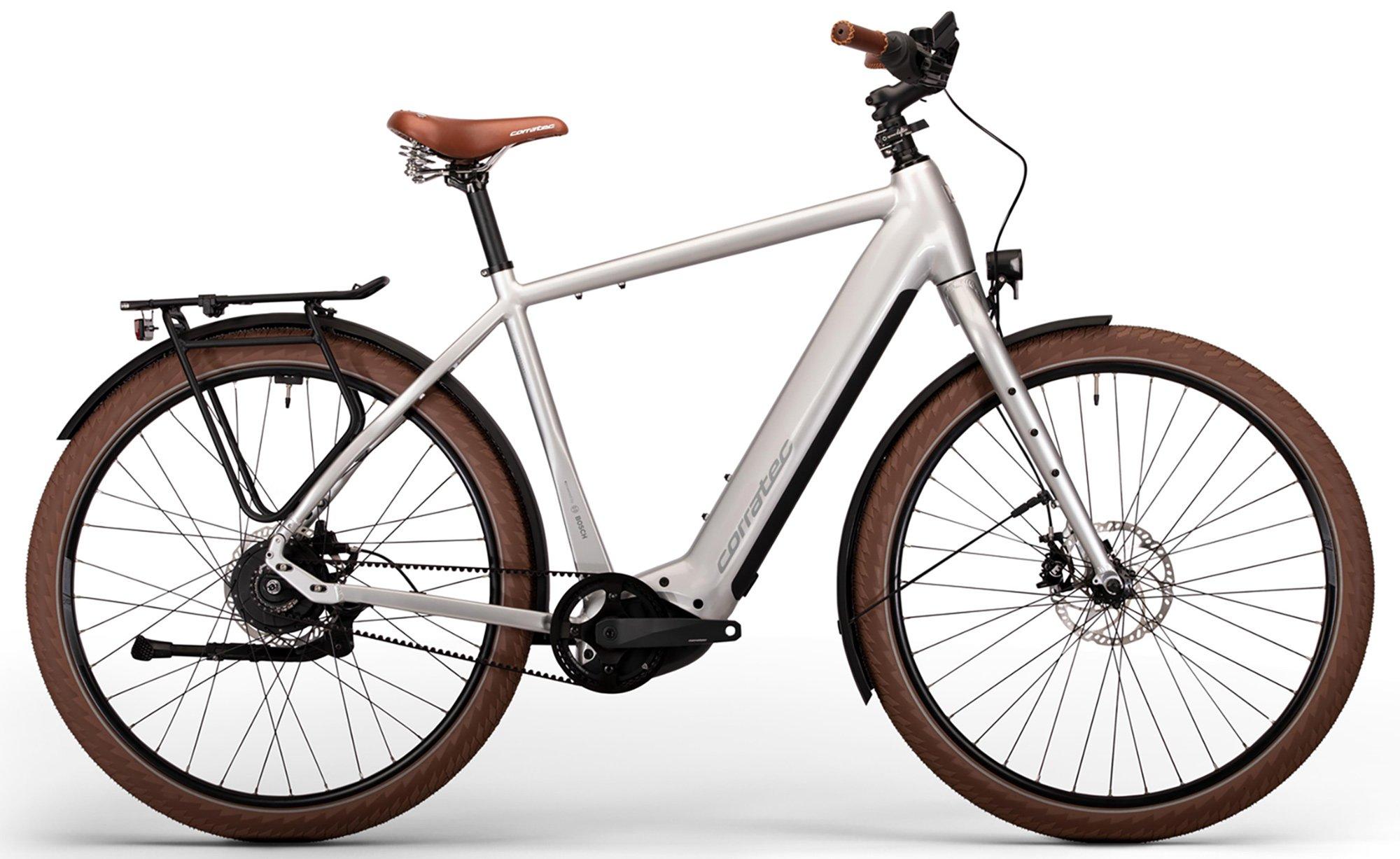 Corratec E-Power C29 SE 3.0 CX7 Belt Gent Grau/Silber/Braun