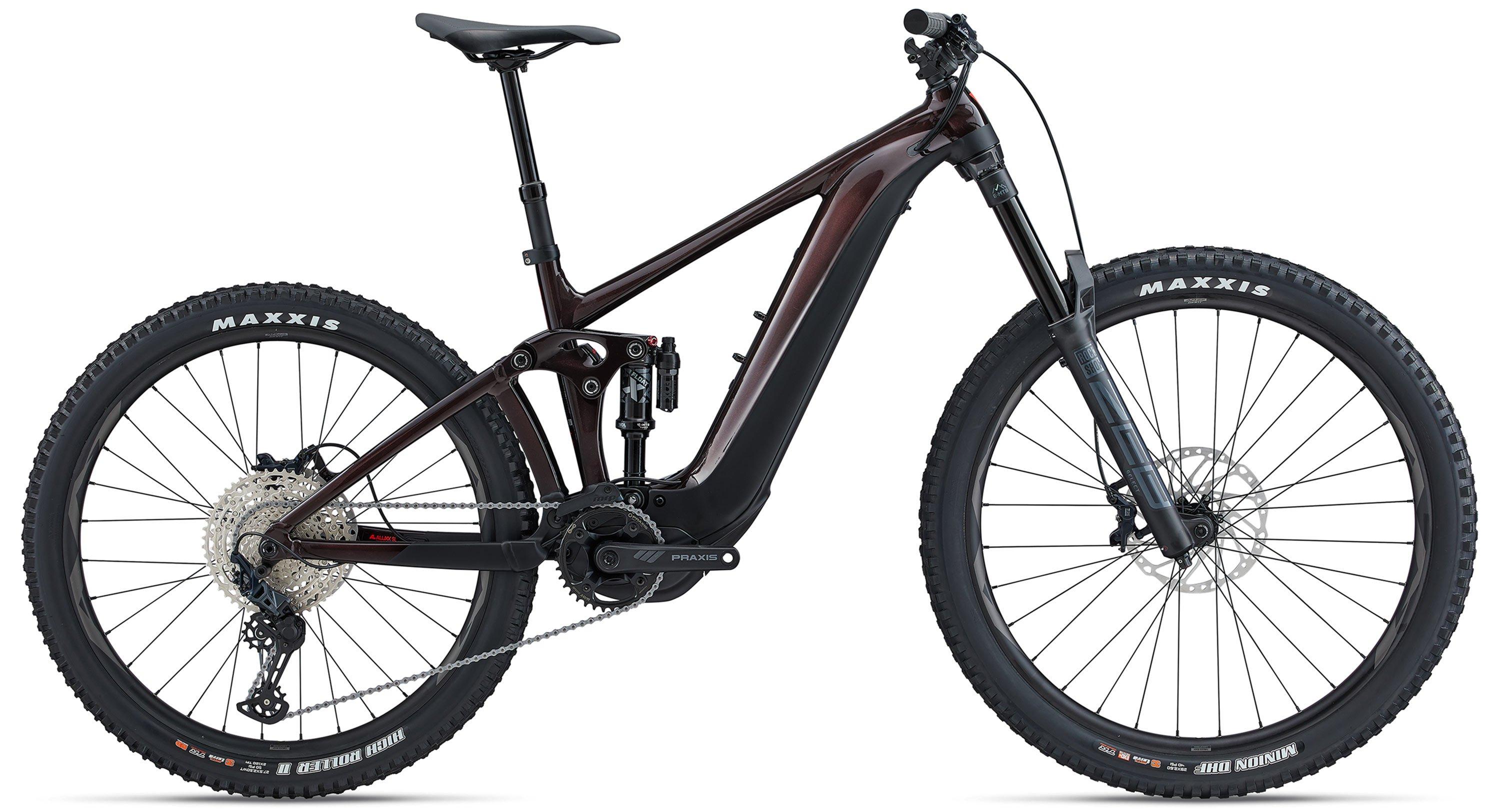 Giant Reign E+ 2 Schwarz/Rot/Braun