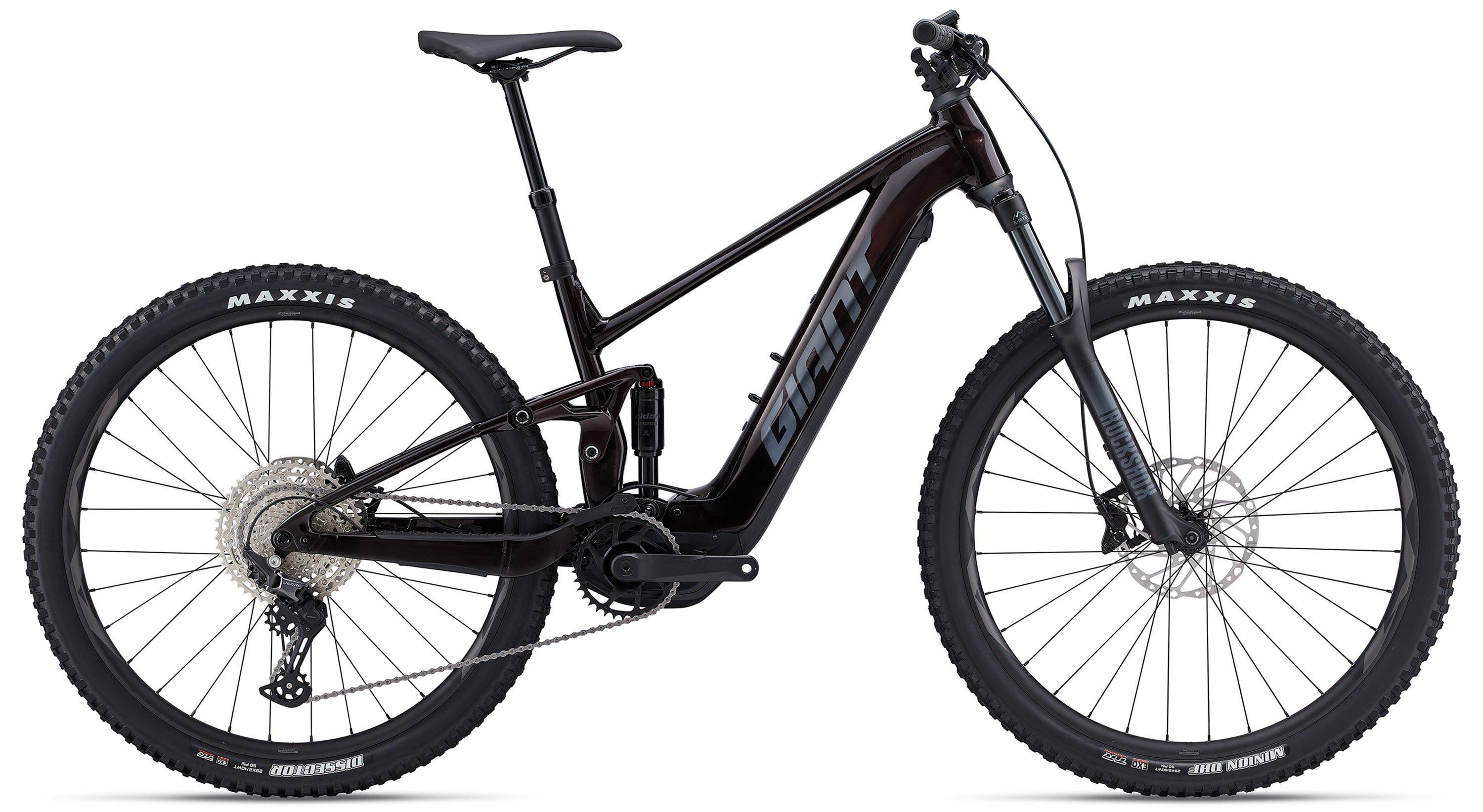 Giant Stance E+ 1 Pro Schwarz/Rot/Braun