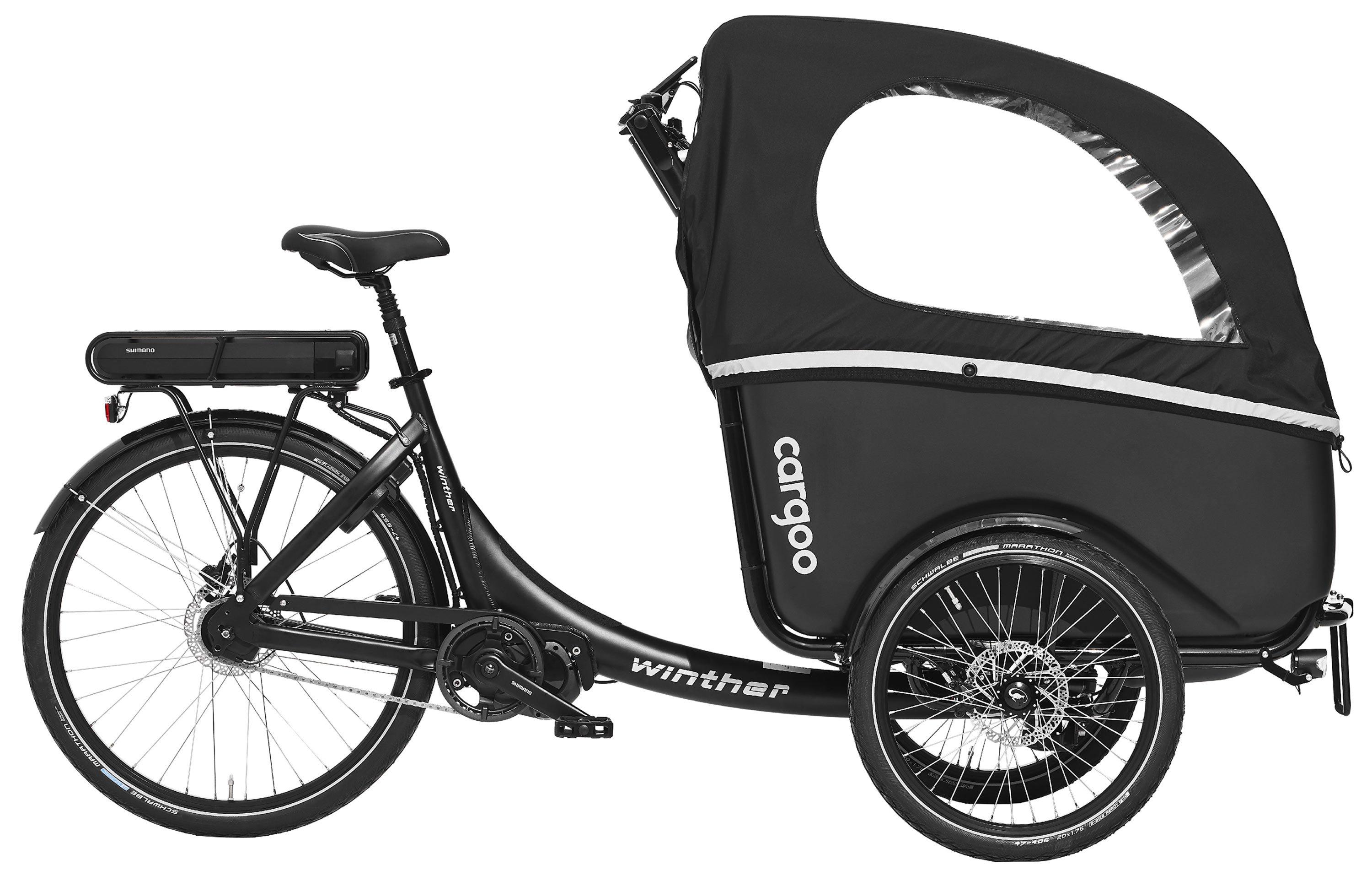 Winther Cargoo Alfine Schwarz