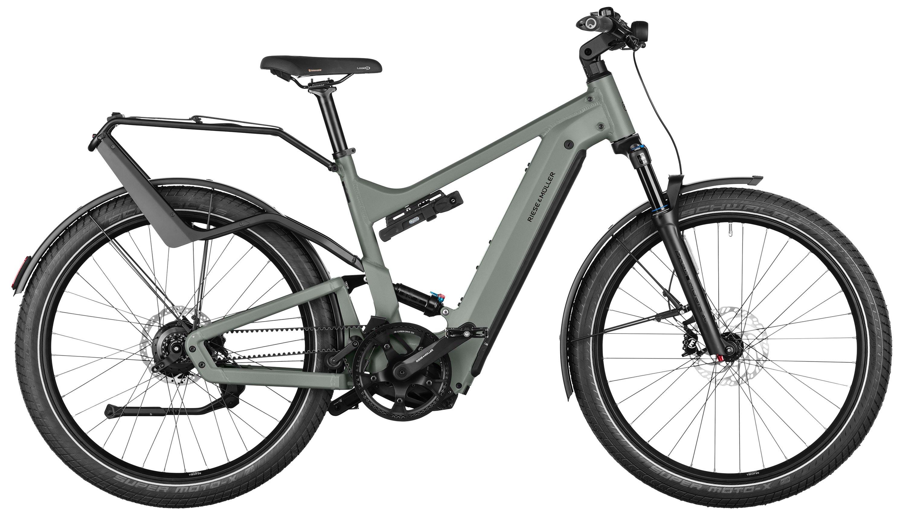 Riese & Müller Delite4 GT rohloff Grau/Grün