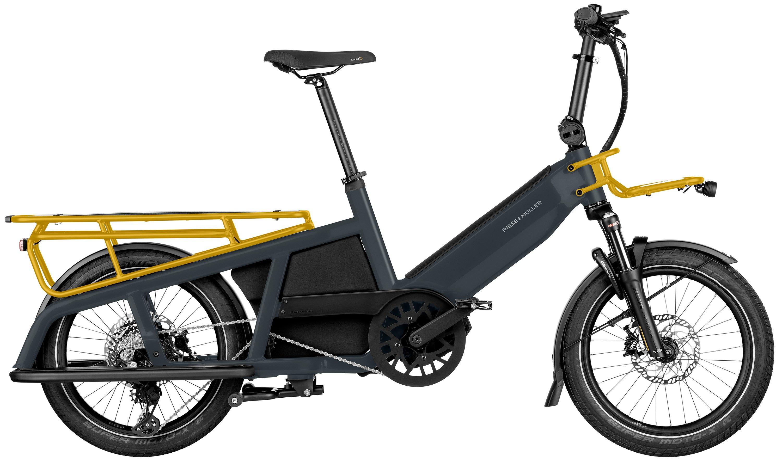 Riese & Müller Multitinker touring Anthrazit/Grau/Gelb