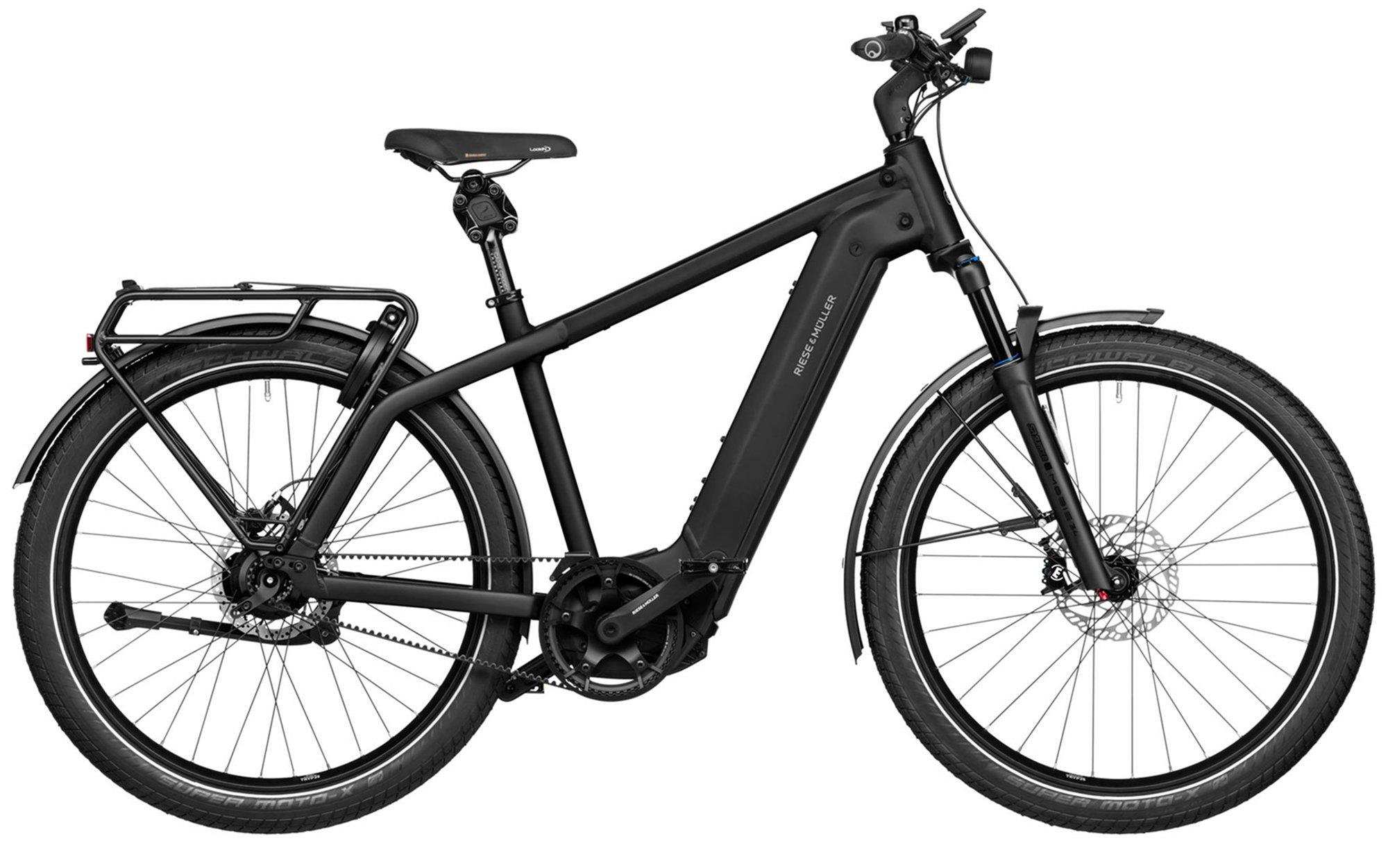 Riese & Müller Charger4 GT rohloff Testbike Schwarz/Anthrazit