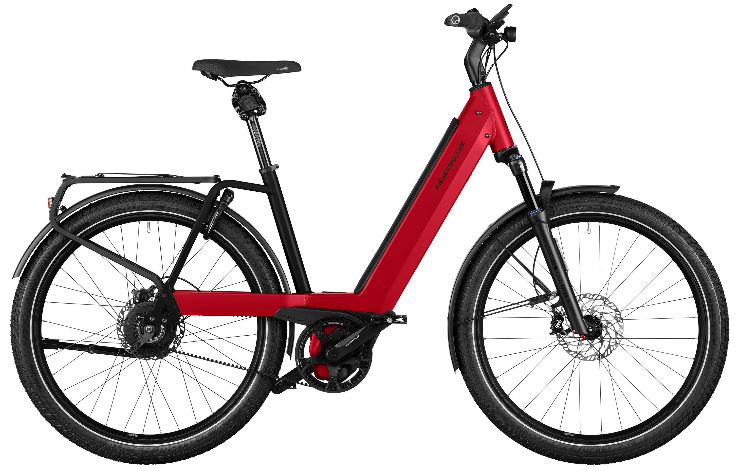 Riese & Müller Nevo4 GT vario Testbike Rot