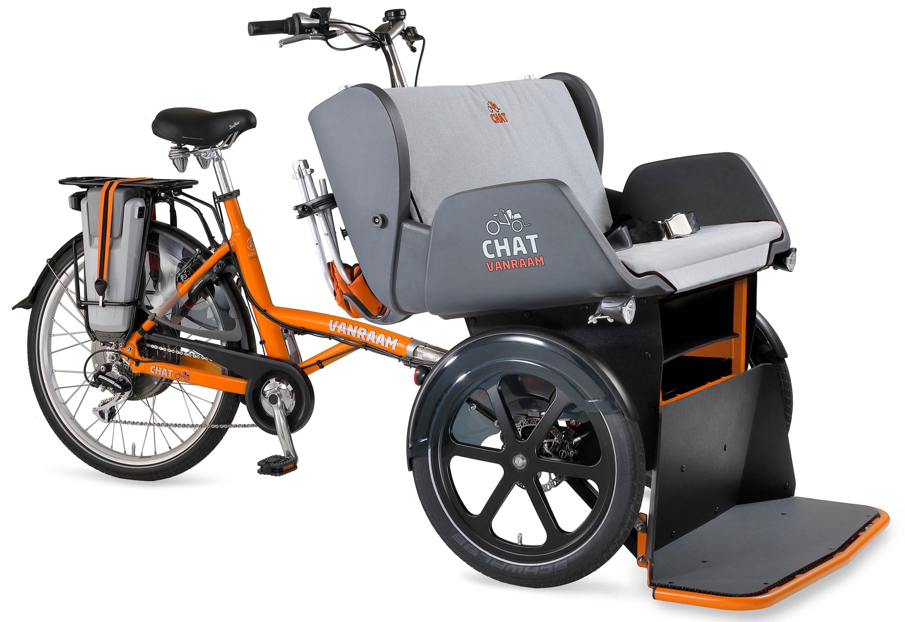 vanRaam Chat Schwarz/Orange/Gelb