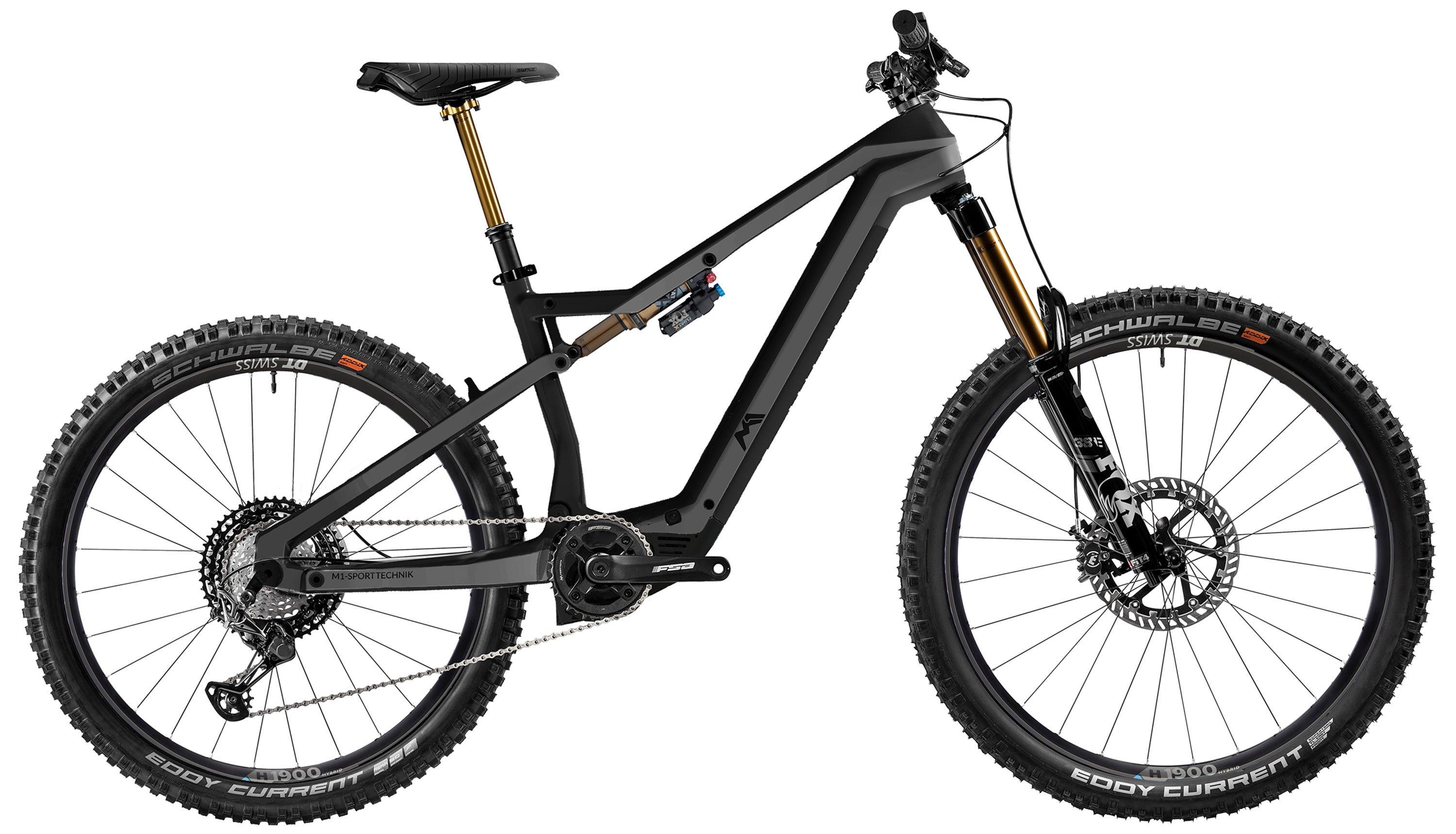 M1 Sporttechnik EN.400.SX.P Schwarz/Anthrazit/Grau