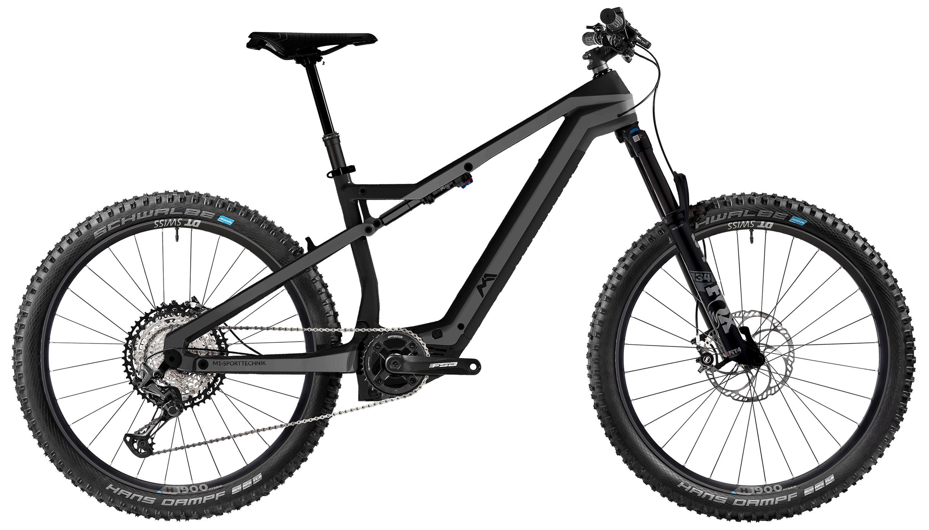 M1 Sporttechnik CC.400.SX.P Schwarz/Anthrazit/Grau