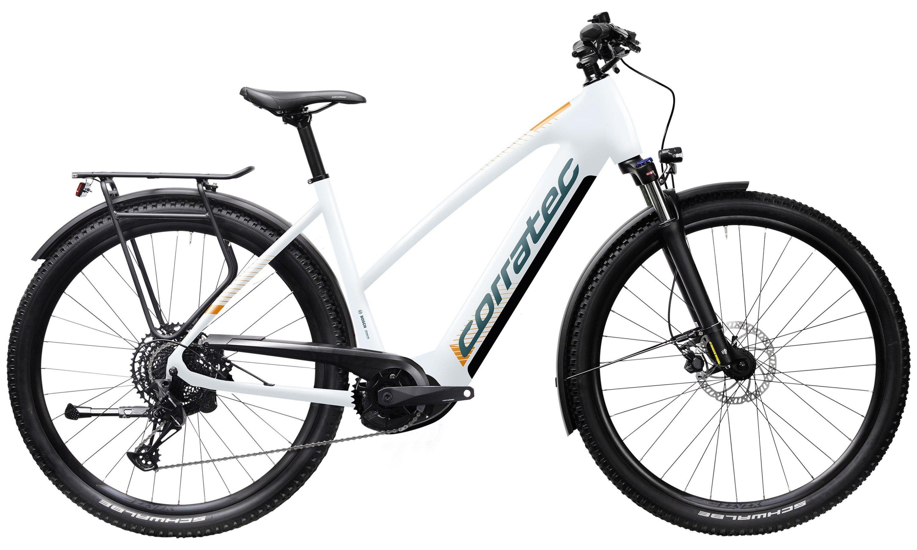 Corratec E-Power MTC 12S Sport Weiß/Blau/Orange