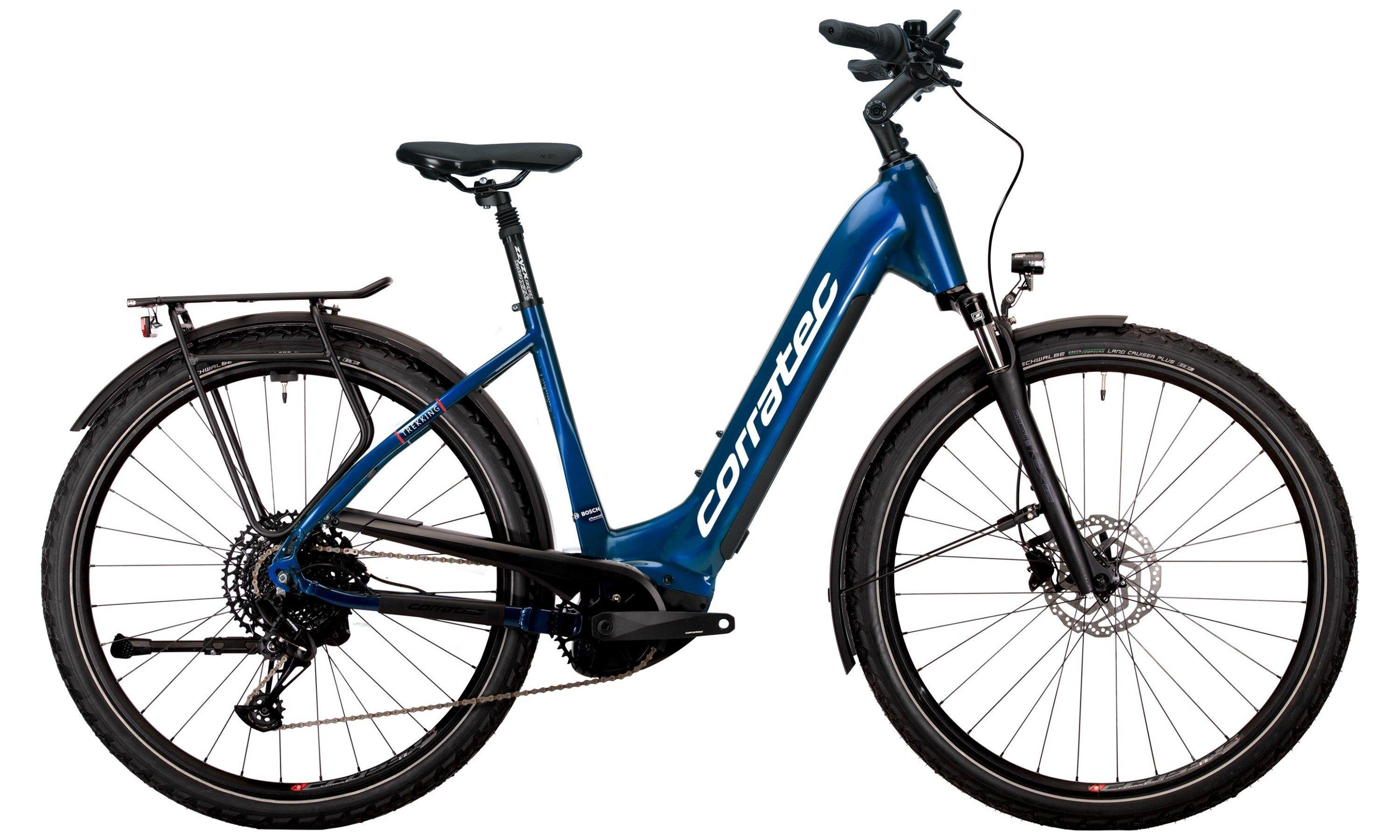 Corratec E-Power Trekking 28 CX6 12S Wave Rot/Blau