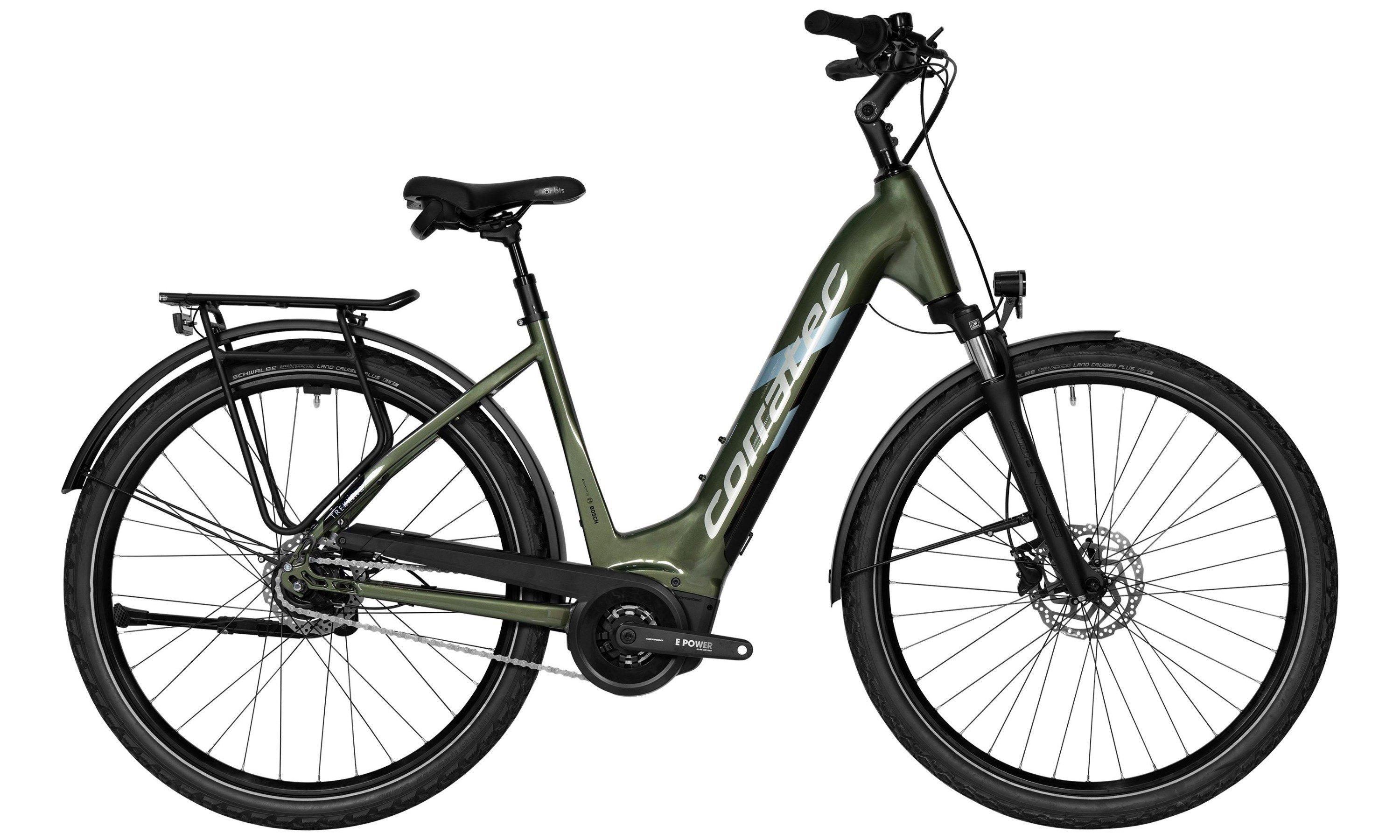 Corratec E-Power Trekking 28 P6 8S Wave Grün