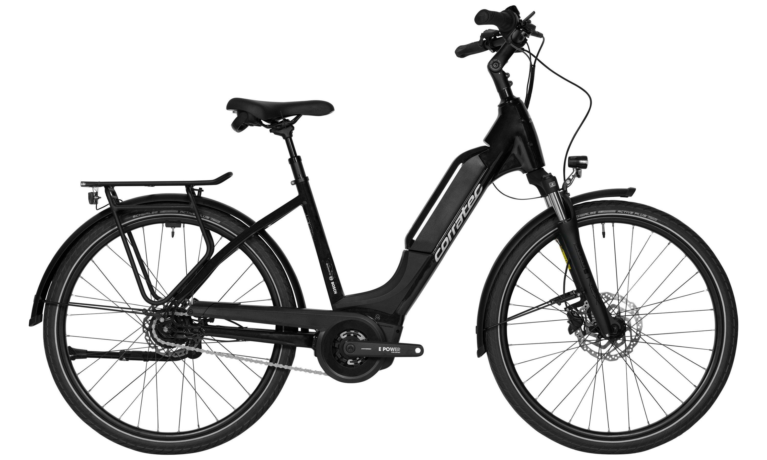 Corratec E-Power Urban 26 Fusion Tube AP5 8SC Schwarz