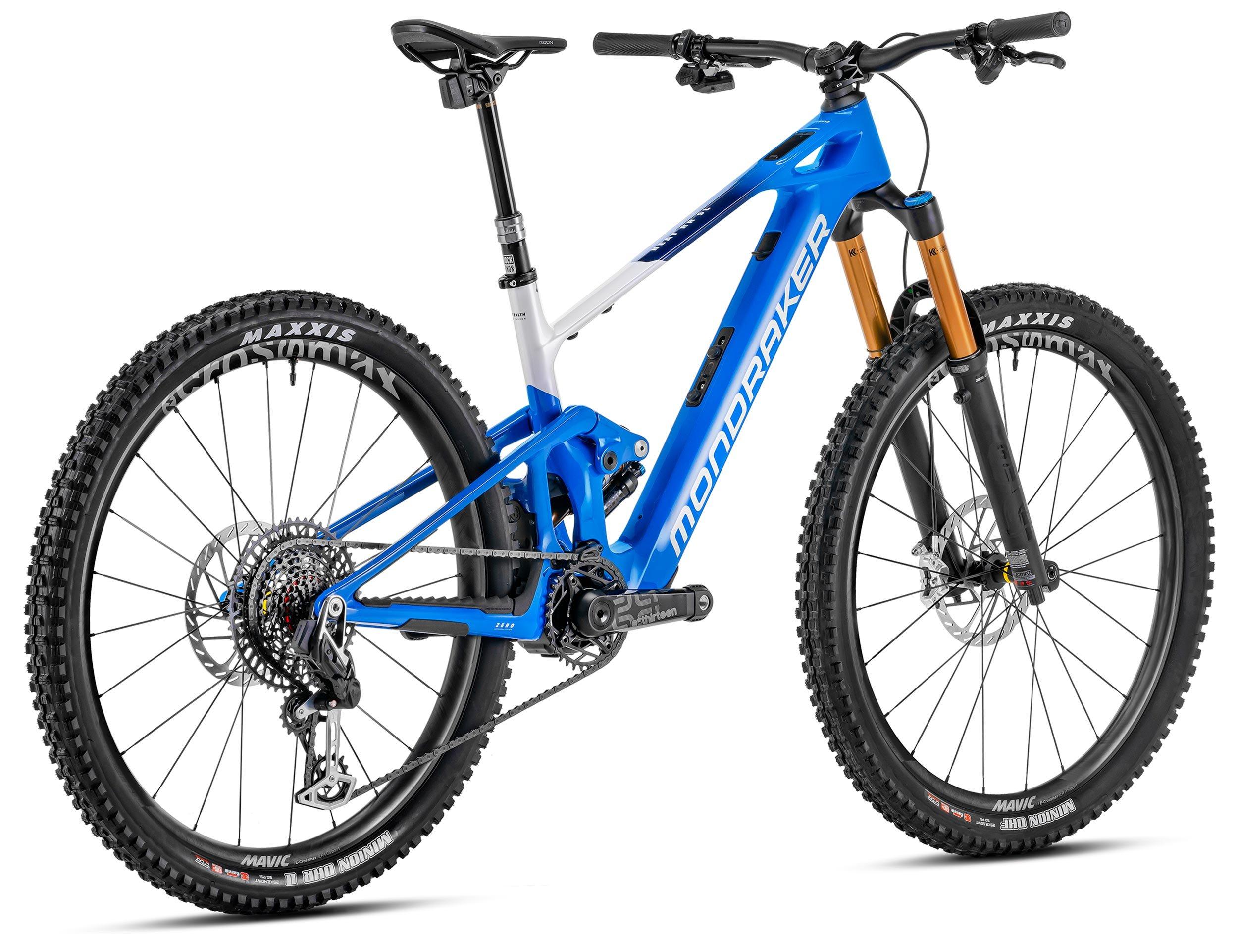 Mondraker Neat RR SL Weiß/Schwarz/Grau/Blau/Gold – Image 3