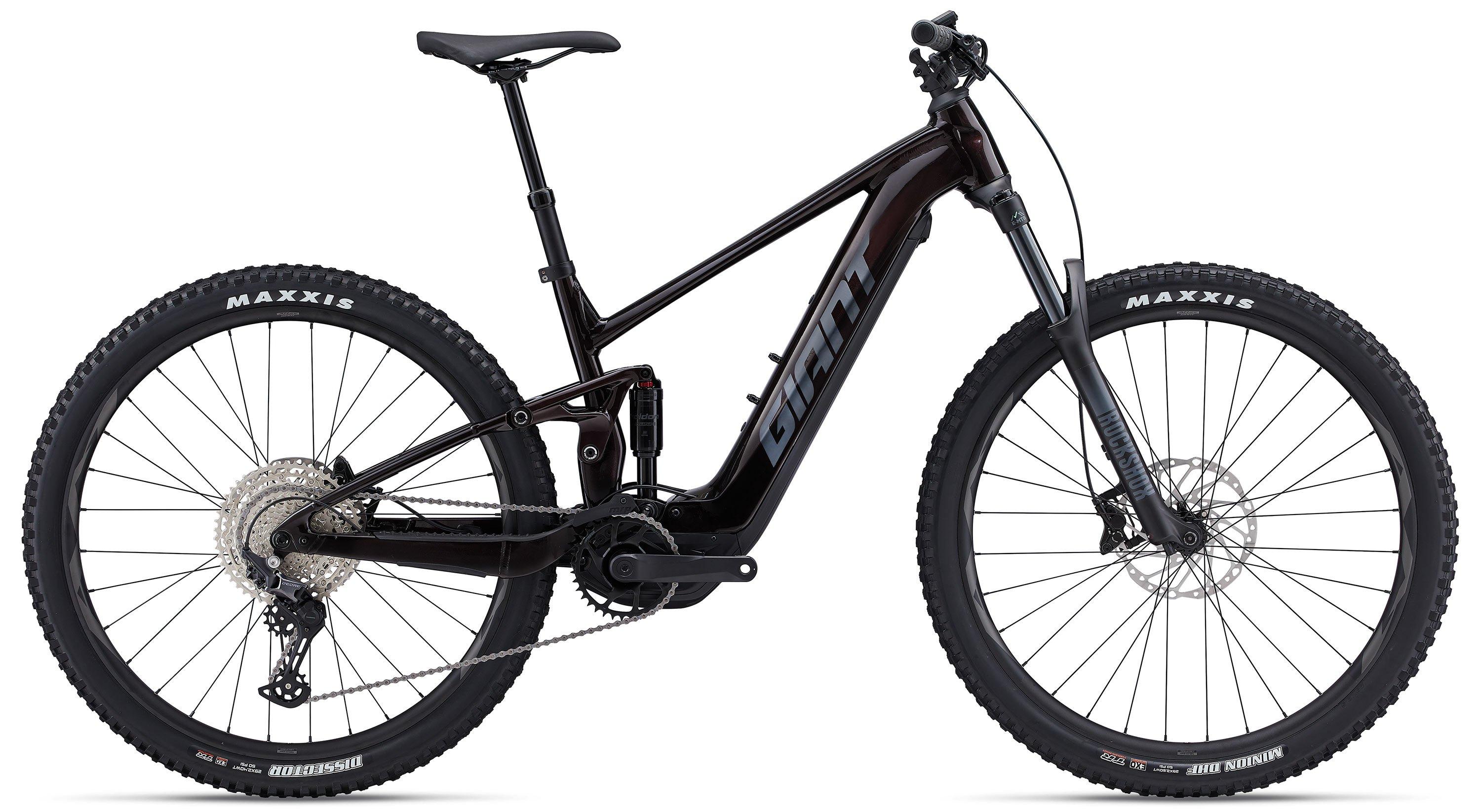 Giant Stance E+ Pro 1 Schwarz/Rot/Braun