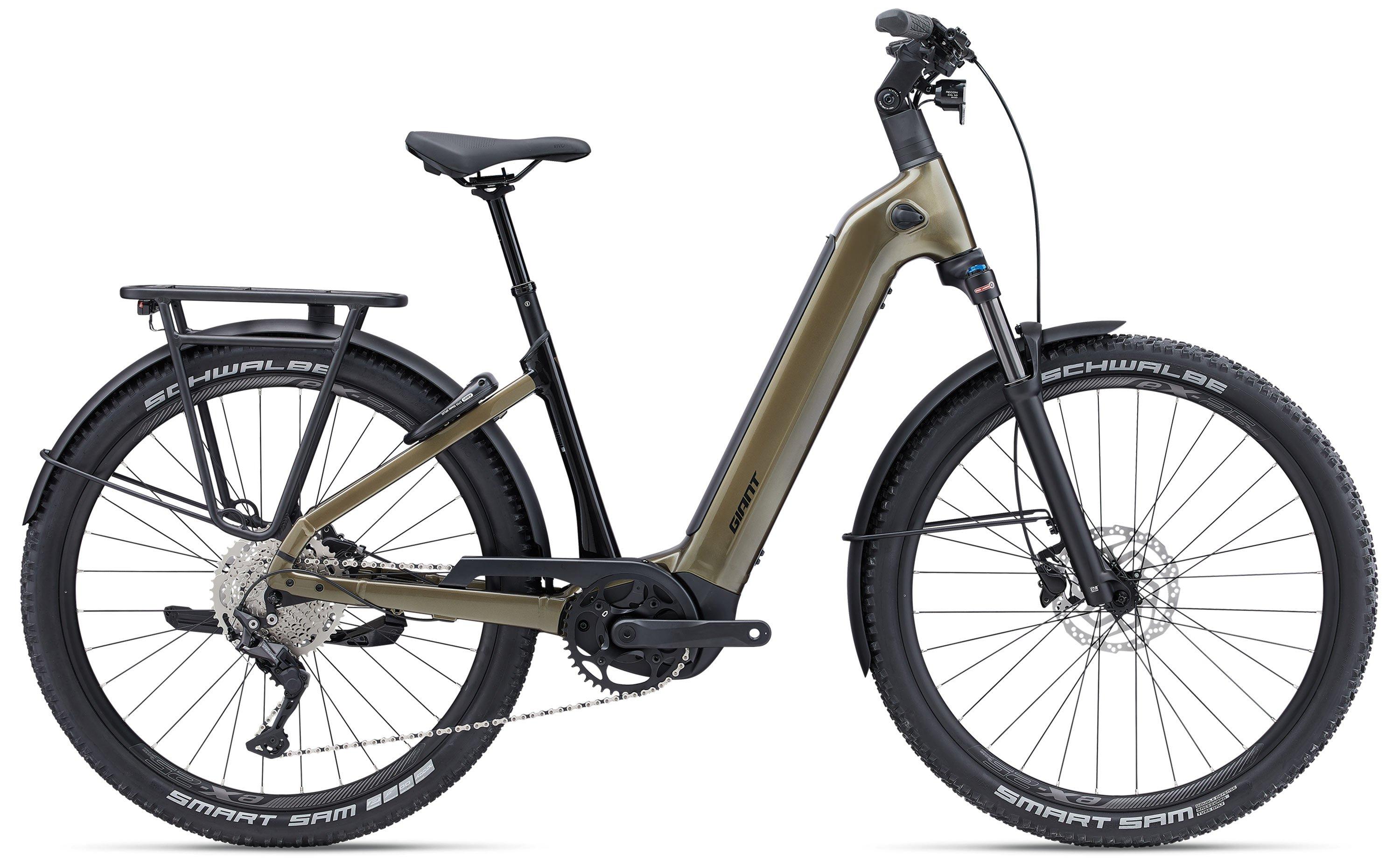 Giant AnyTour X E+ 3 Schwarz/Grün/Braun/Gold