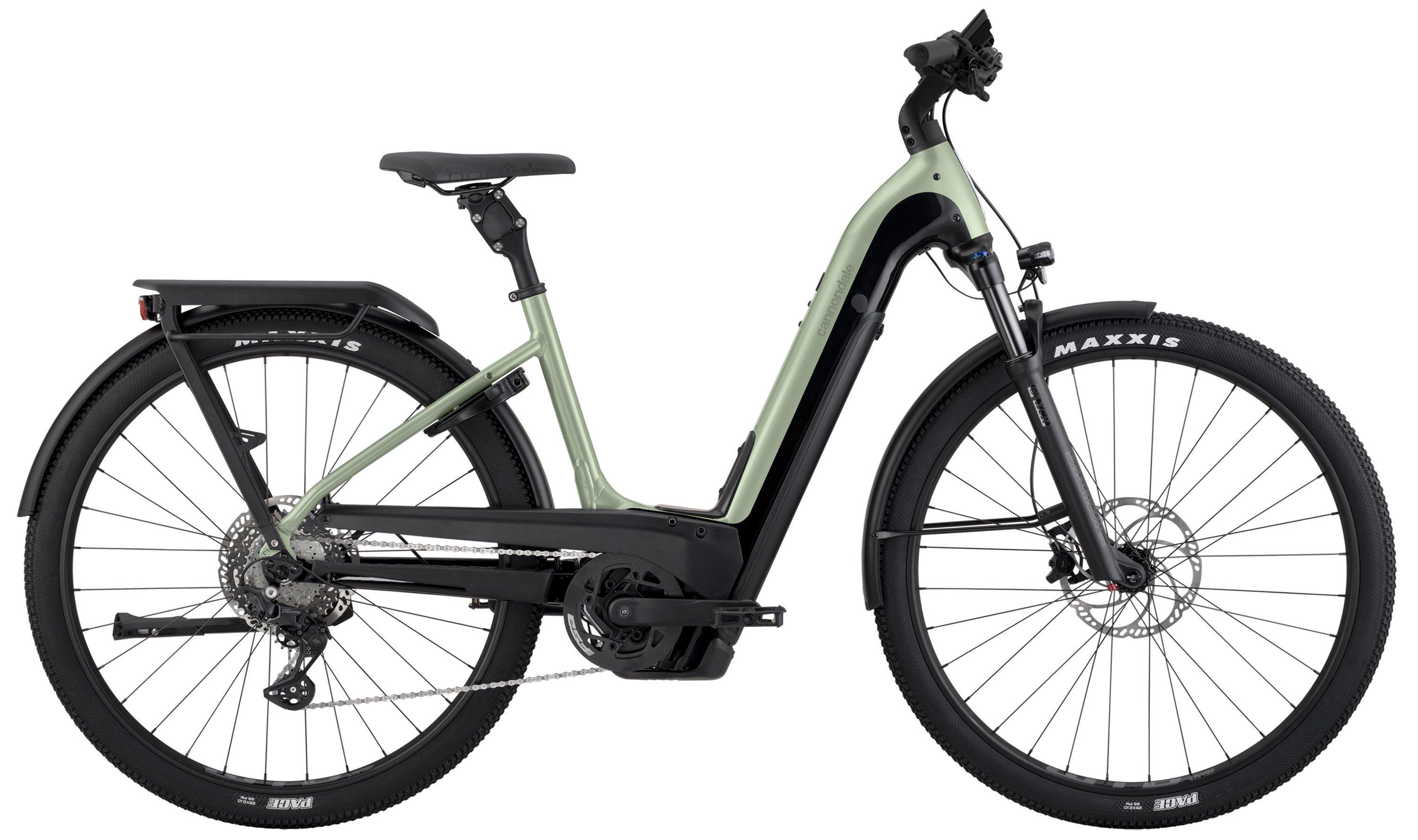 Cannondale Tesoro Neo X 1 Low Step-Thru Schwarz/Grün