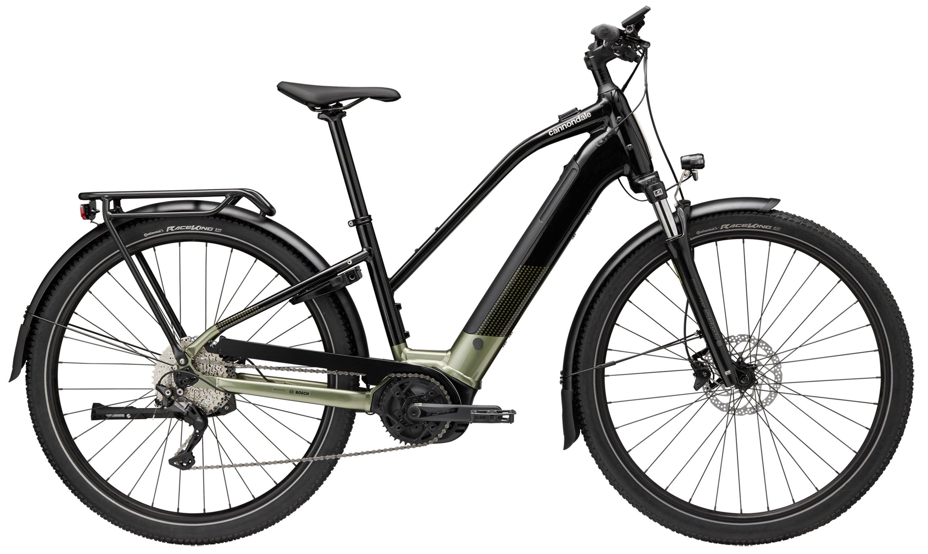 Cannondale Tesoro Neo X 2 Step-Thru Deore Schwarz/Grün